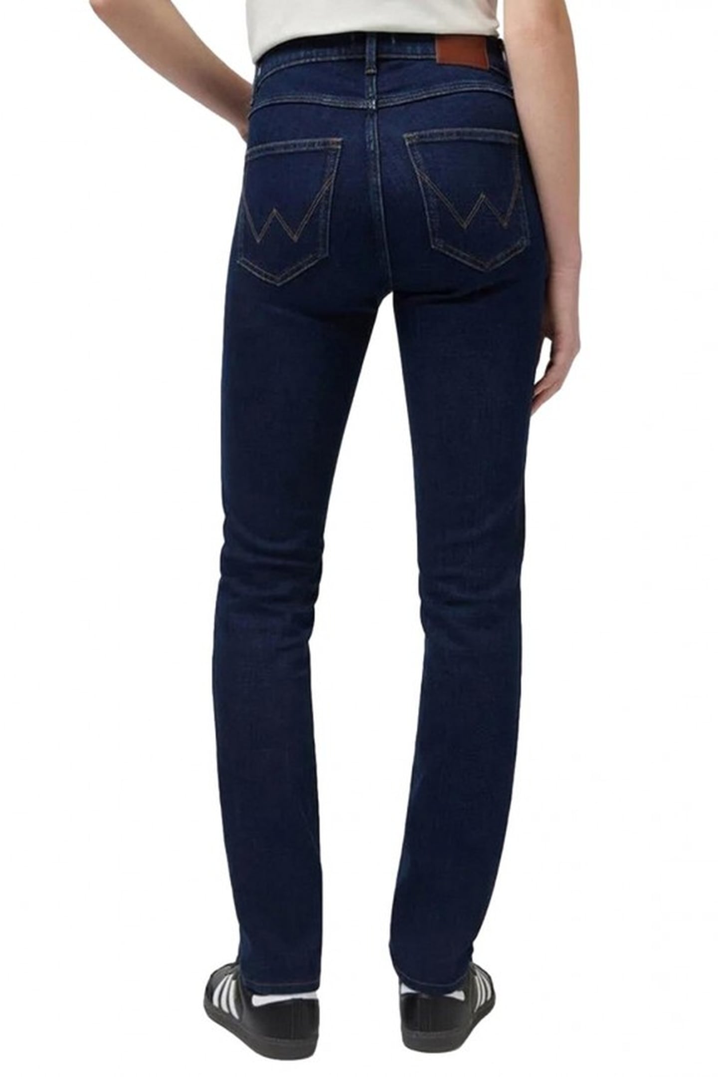 SLIM DARK WASH DENIM BLUE JEANS 3