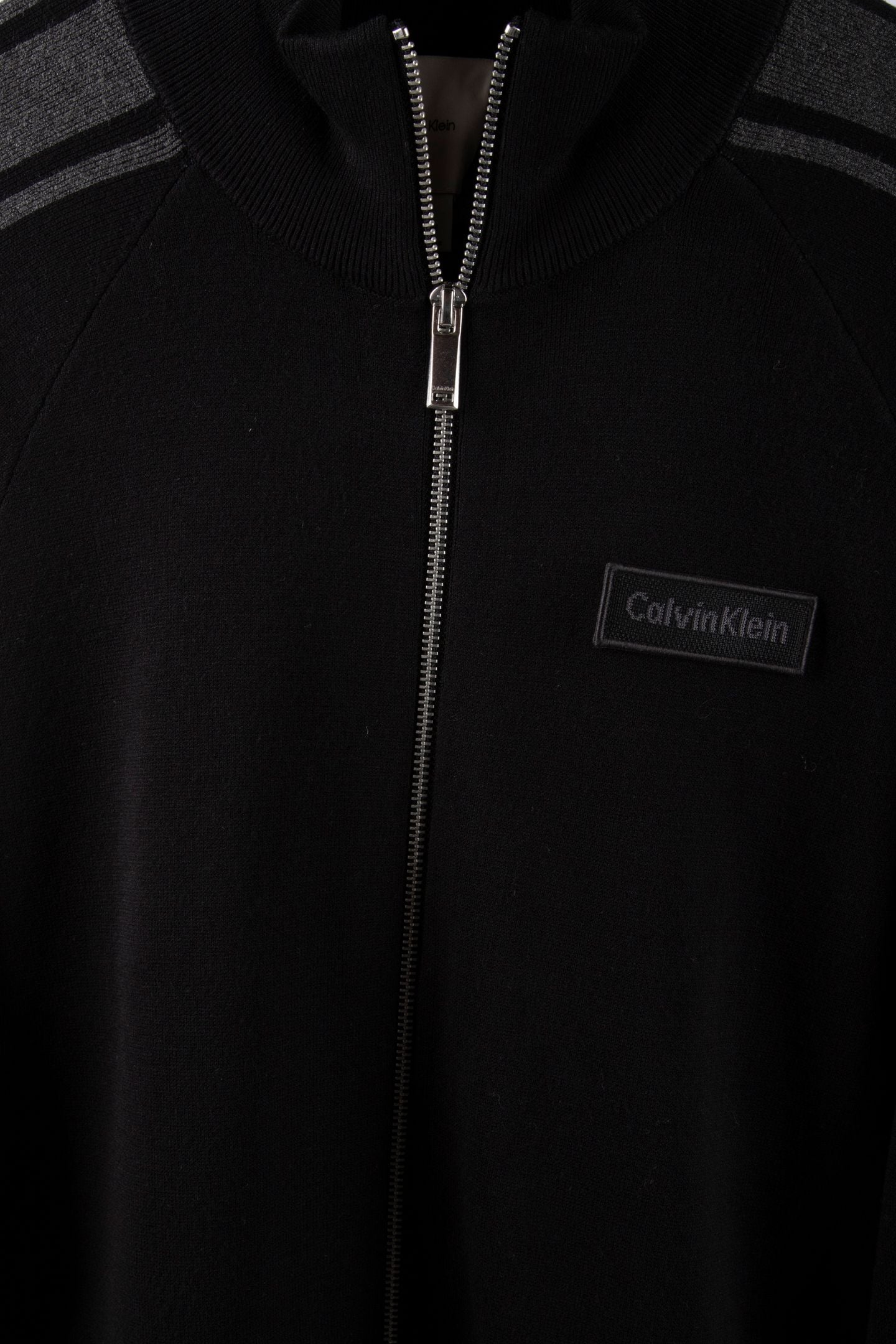 LS TECH KNIT TRACK JACKET BLACK 4
