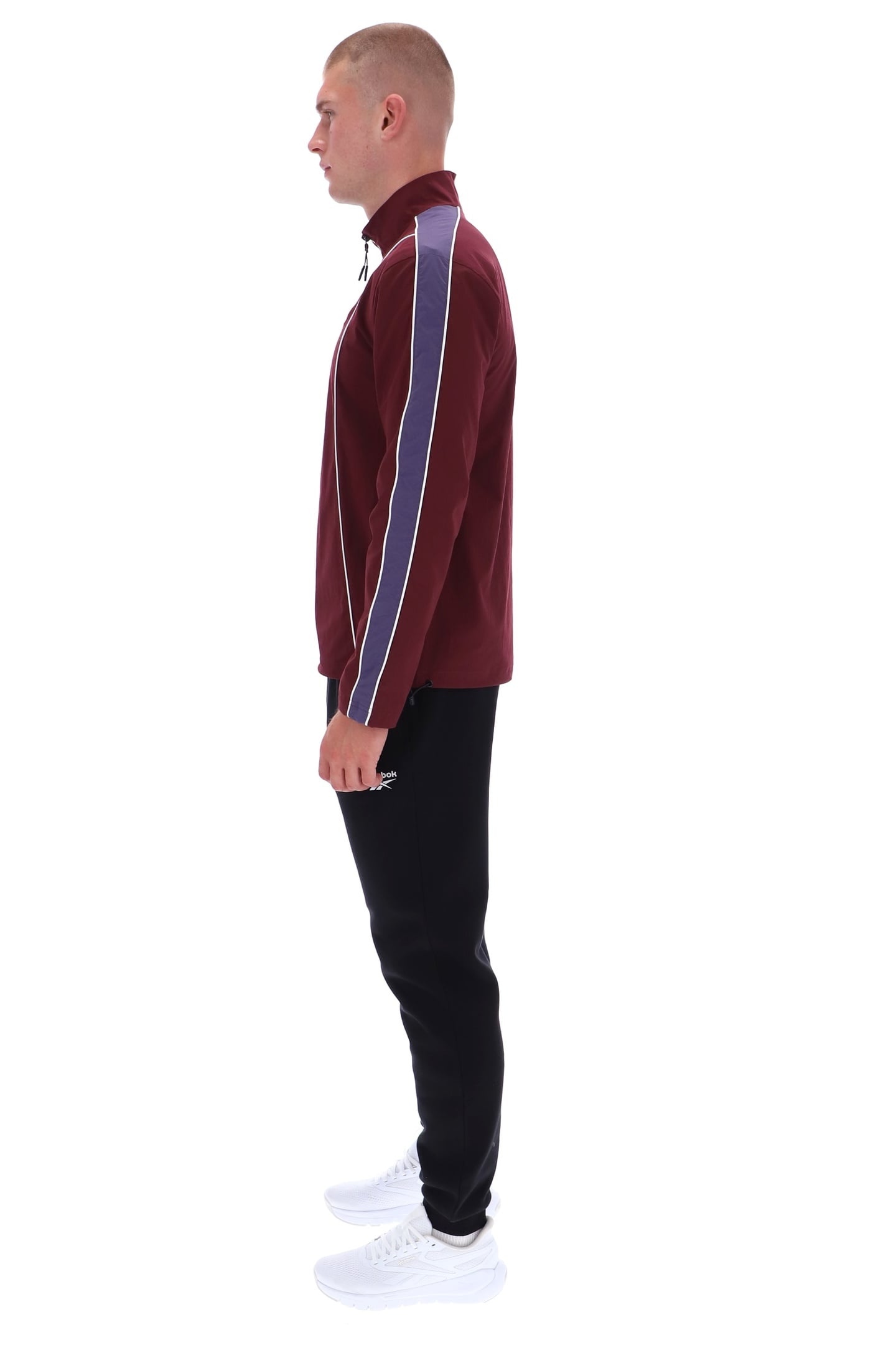 TRACK JACKET CUT AND SEW BLACK CHERRY 3