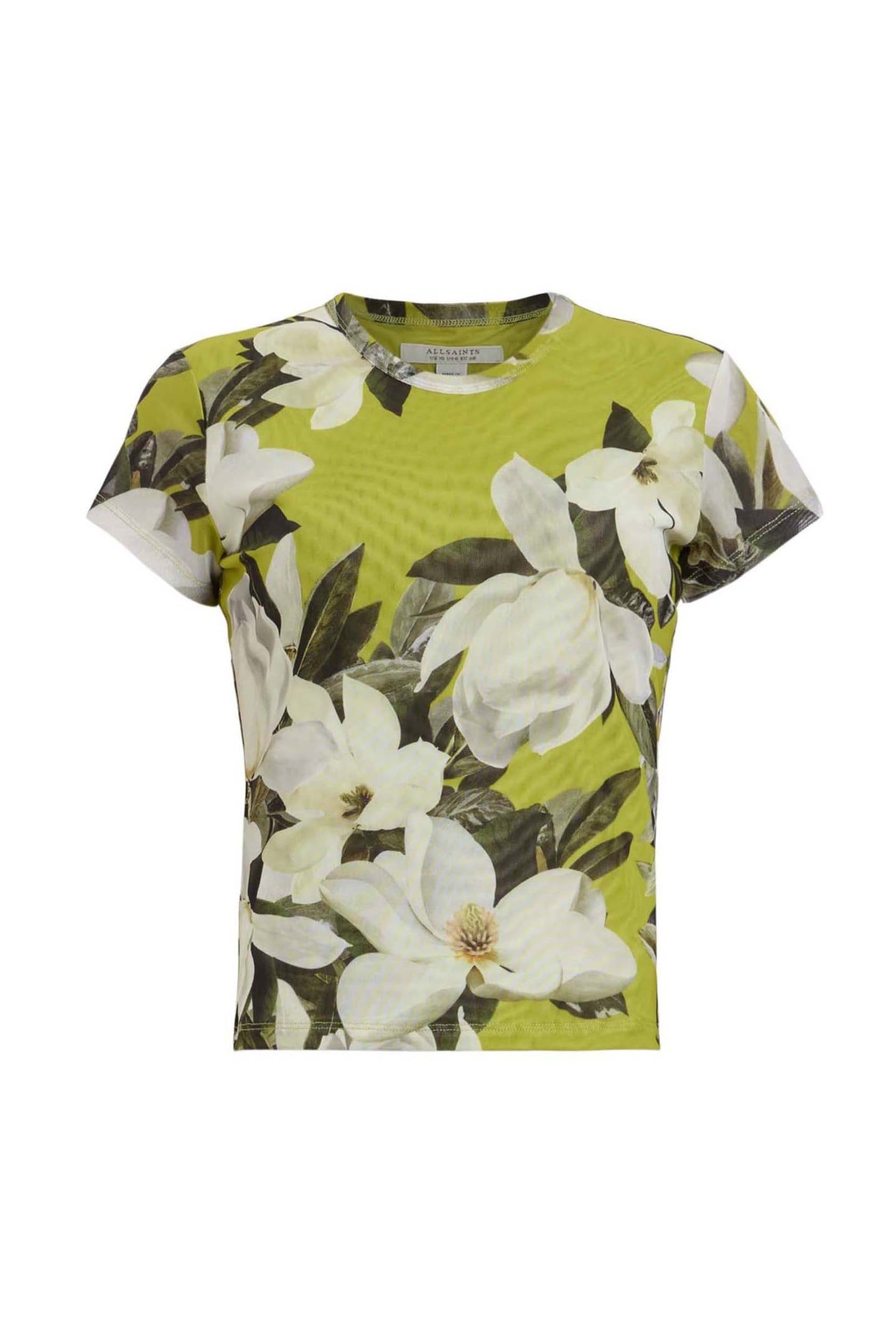 ELLIE MESH TEE REVIVE STEM GREEN 7