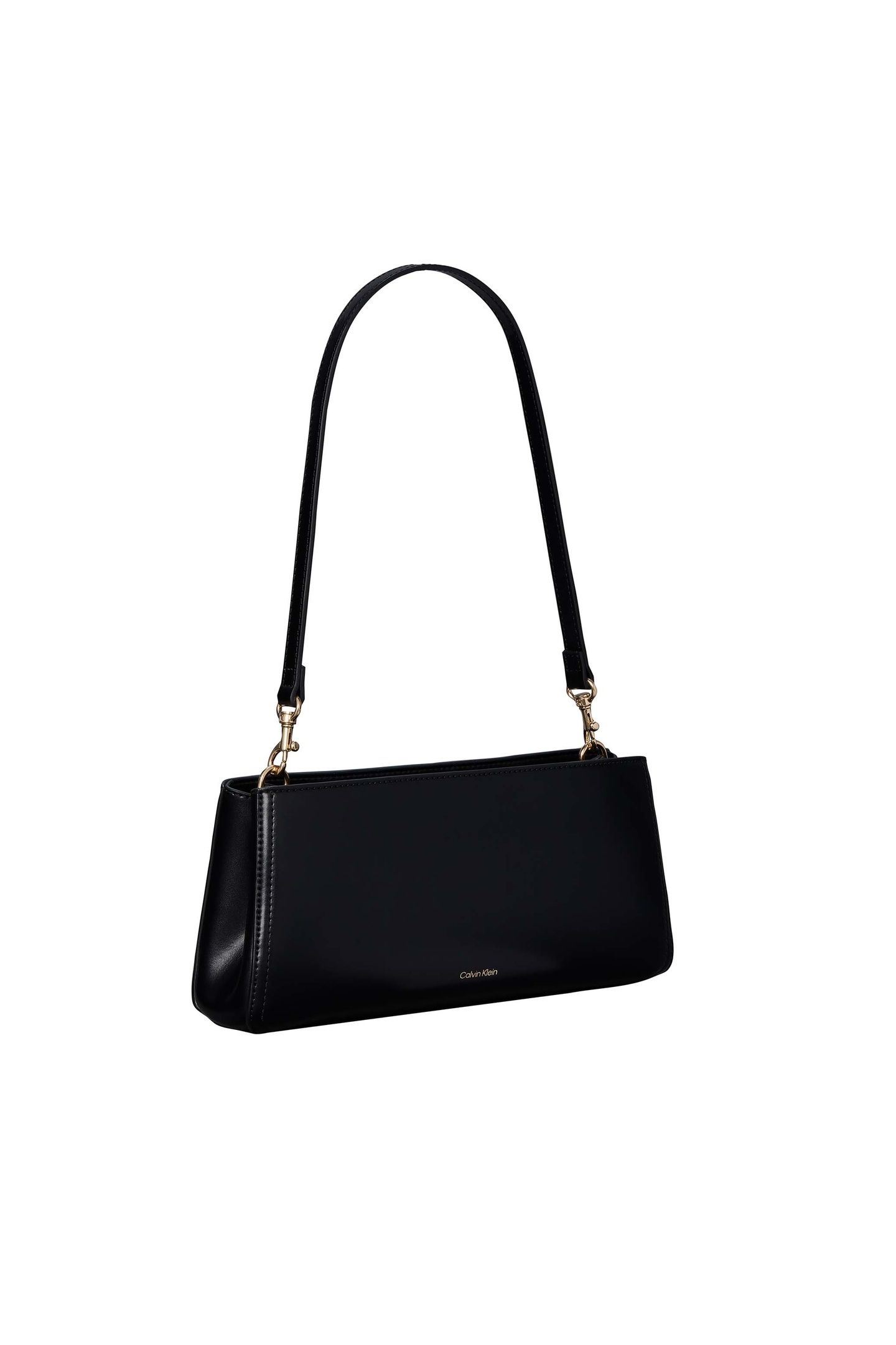 CK ELONGATED SHOULDER BAG BLACK 2