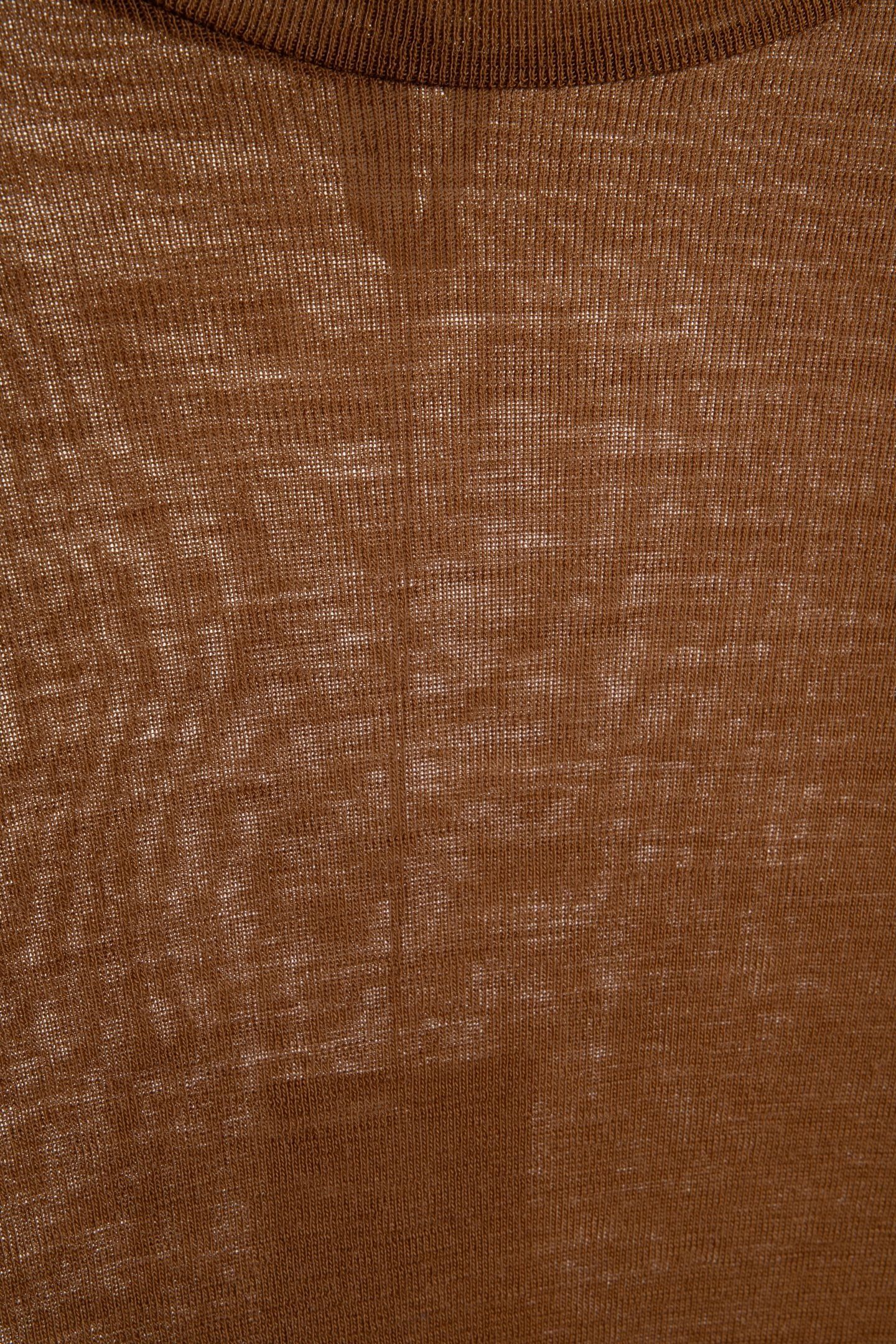 MALENA WOOL RIB TURTLENECK BROWN 4