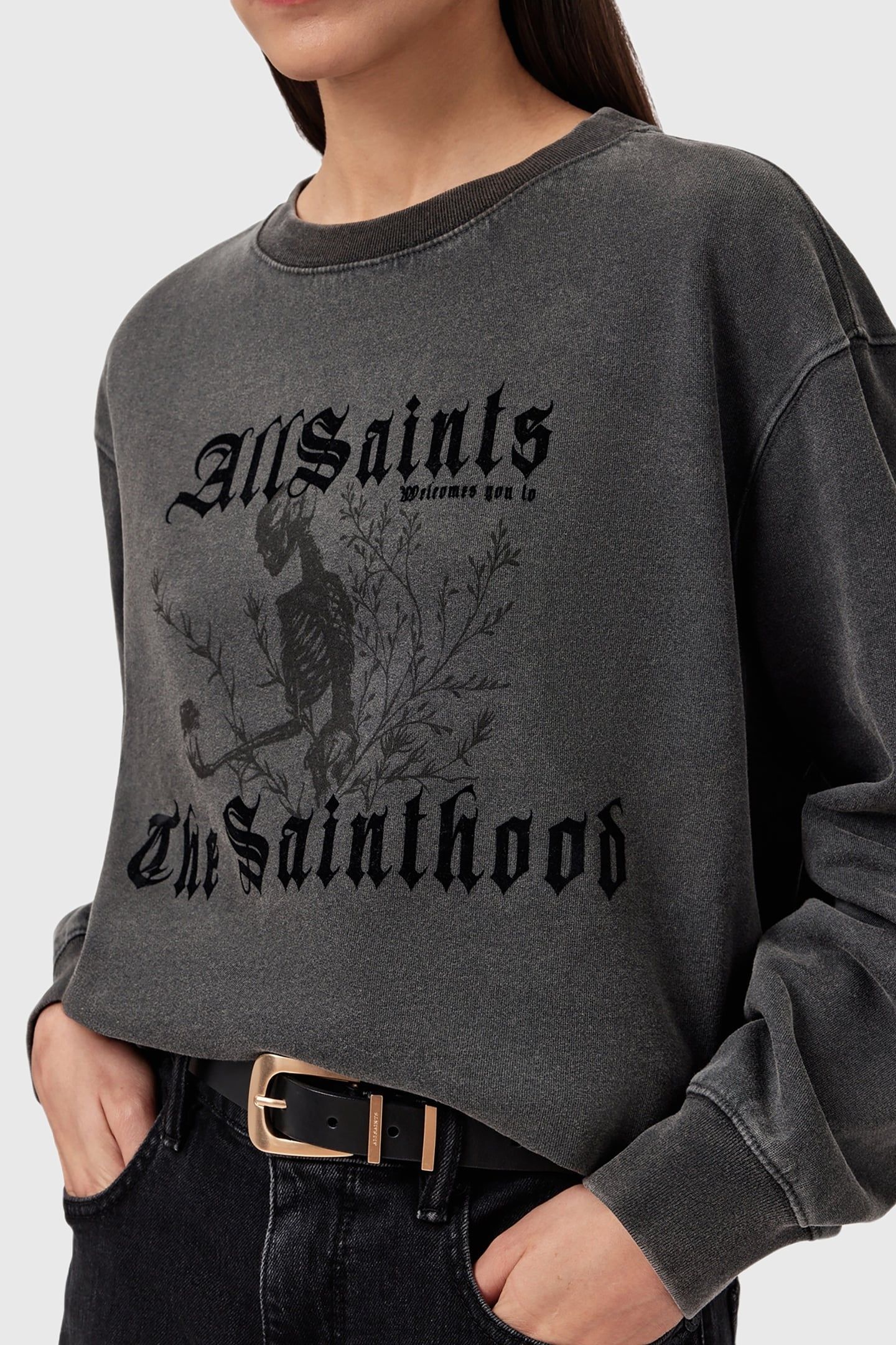 NOVUS PIPPA SWEAT WASHED BLACK 2