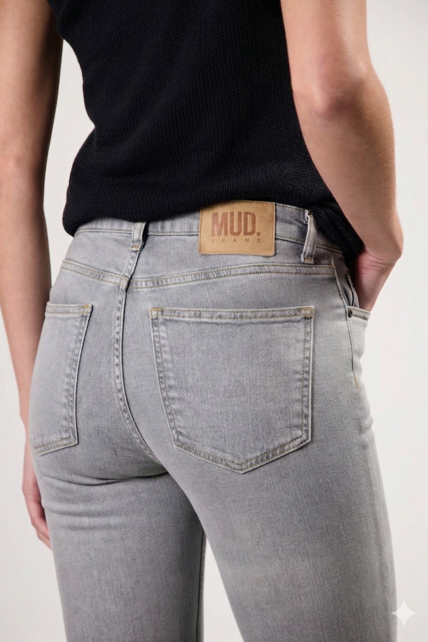 ISY HIGH FLARED FADED GREY 4