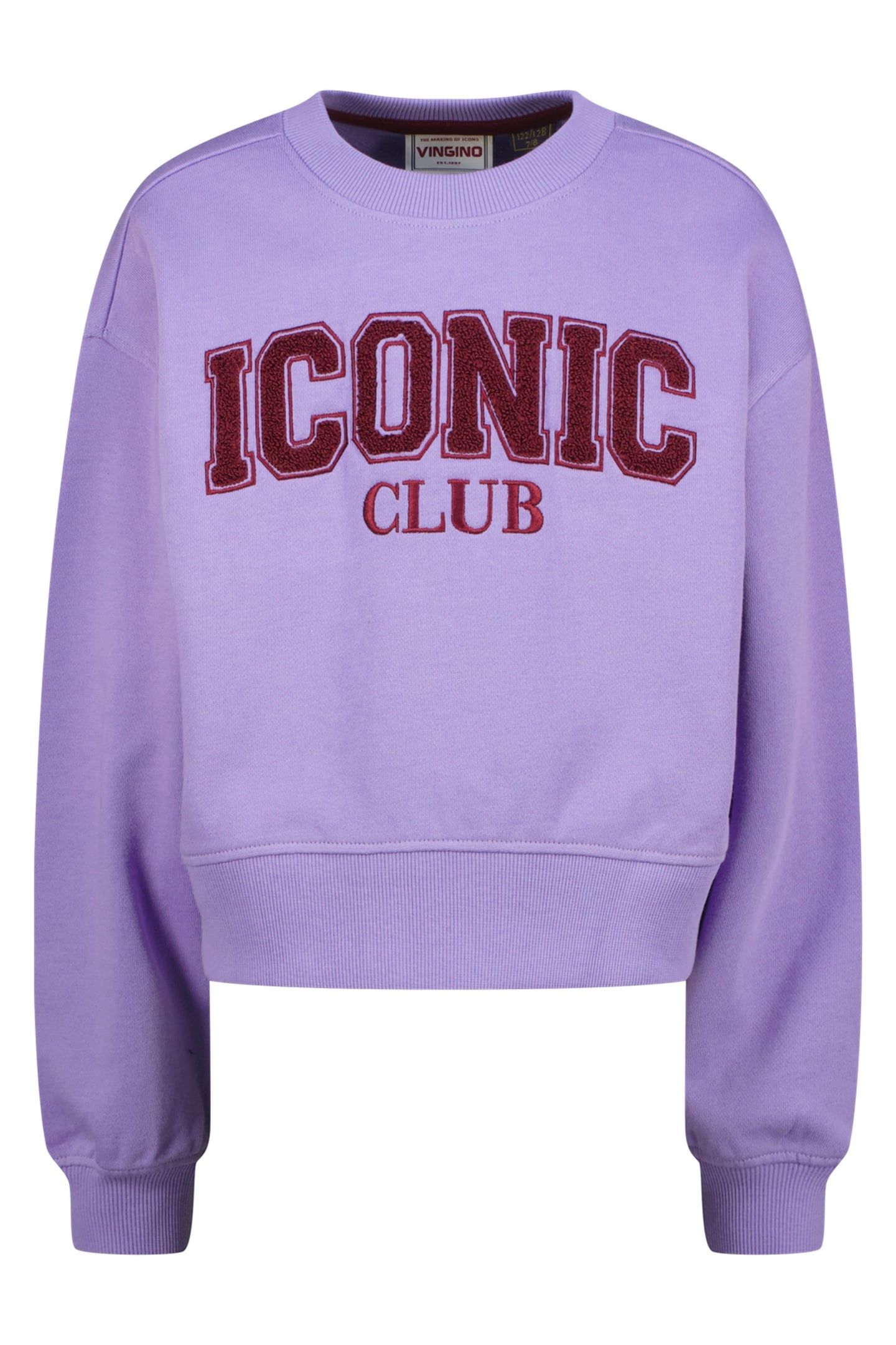 GIRLS NORALIE SWEATER VERBENA LILAC 1