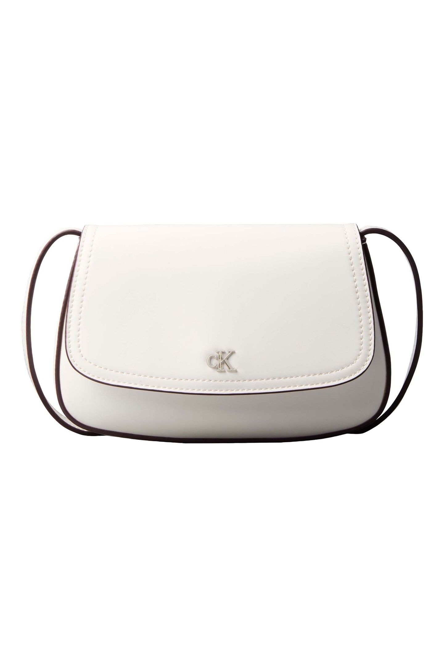 CK FLAP CAMERA BAG WHITE ALYSSUM 1