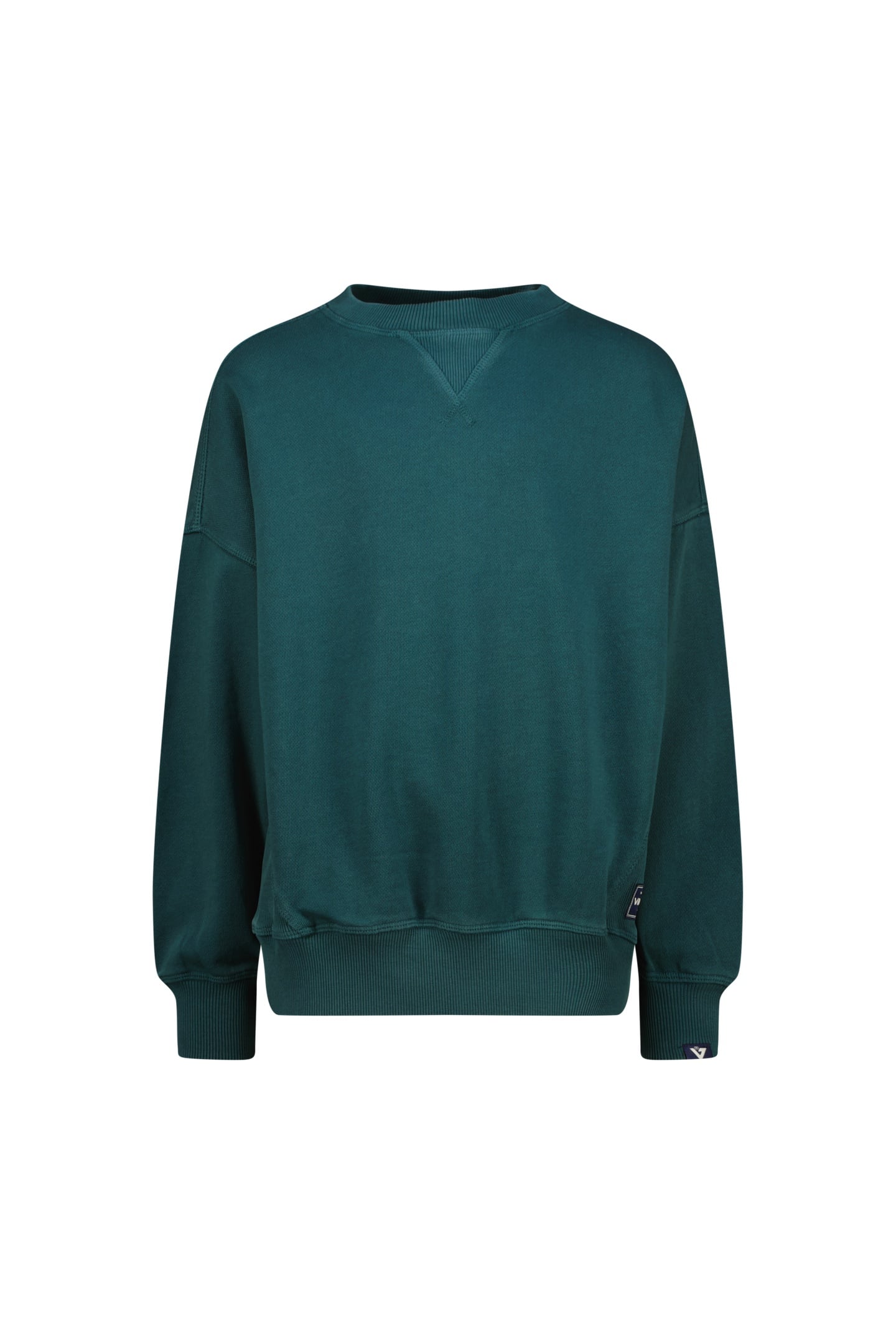 BOYS NEVY SWEATER DARK JUNGLE GREEN 1