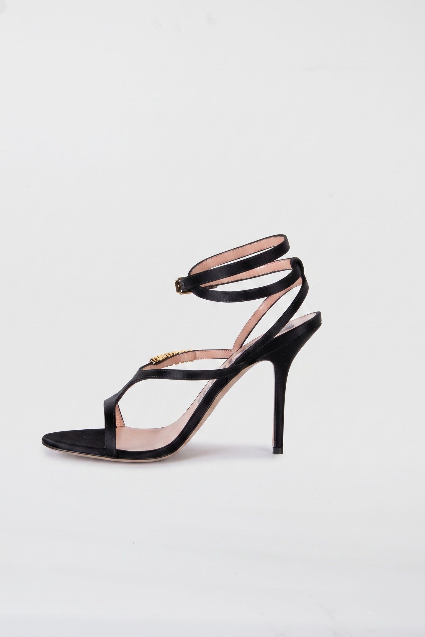 GOATSKIN SANDALS BLACK 2