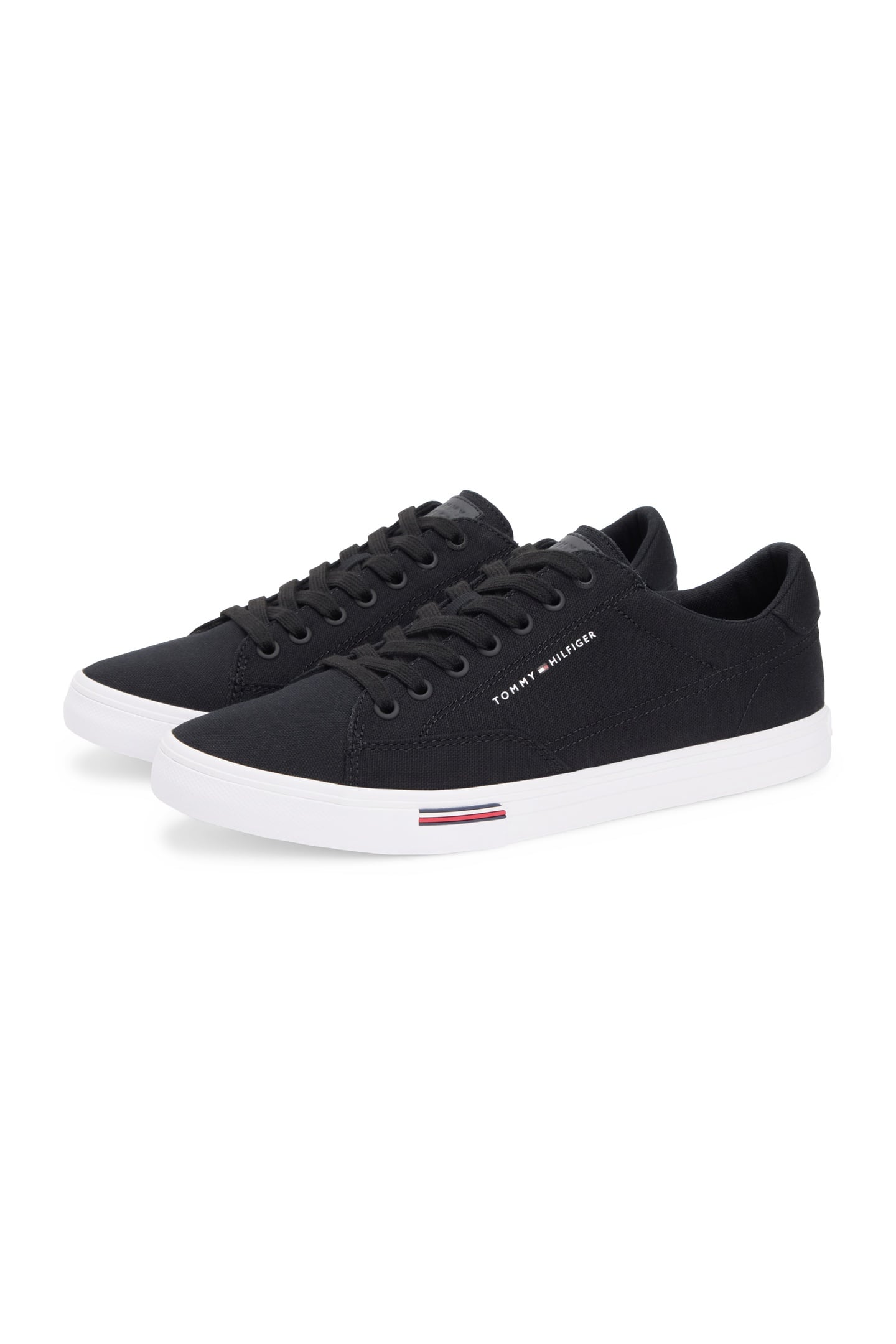 CANVAS SIGNATURE MIDSOLE TRAINERS BLACK 3