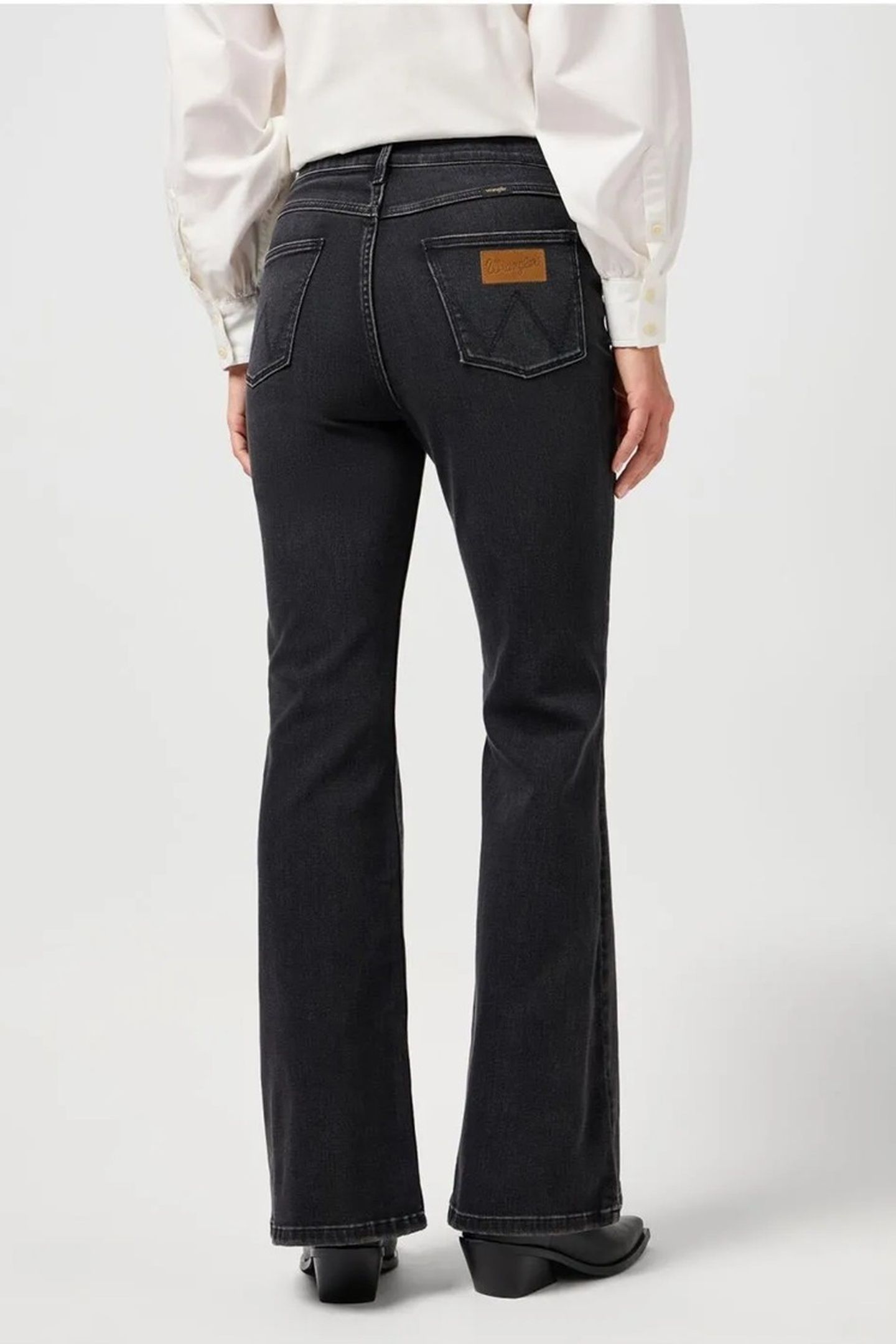 FIERCE FLARE CONSTELLATION DENIM BLACK JEANS 2