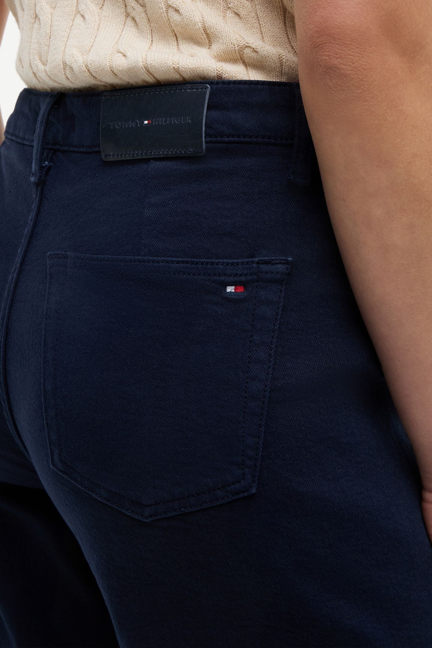 WIDE LEG WASHED DARK NIGHT NAVY 5