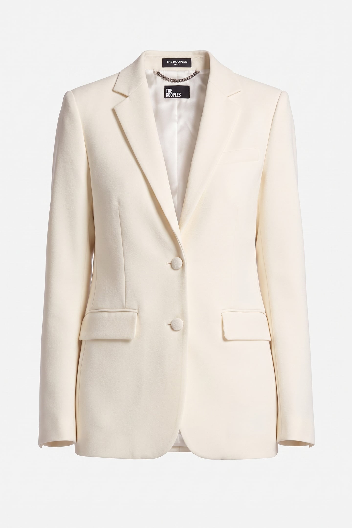 STRAIGHT SUIT JACKET ECRU 3