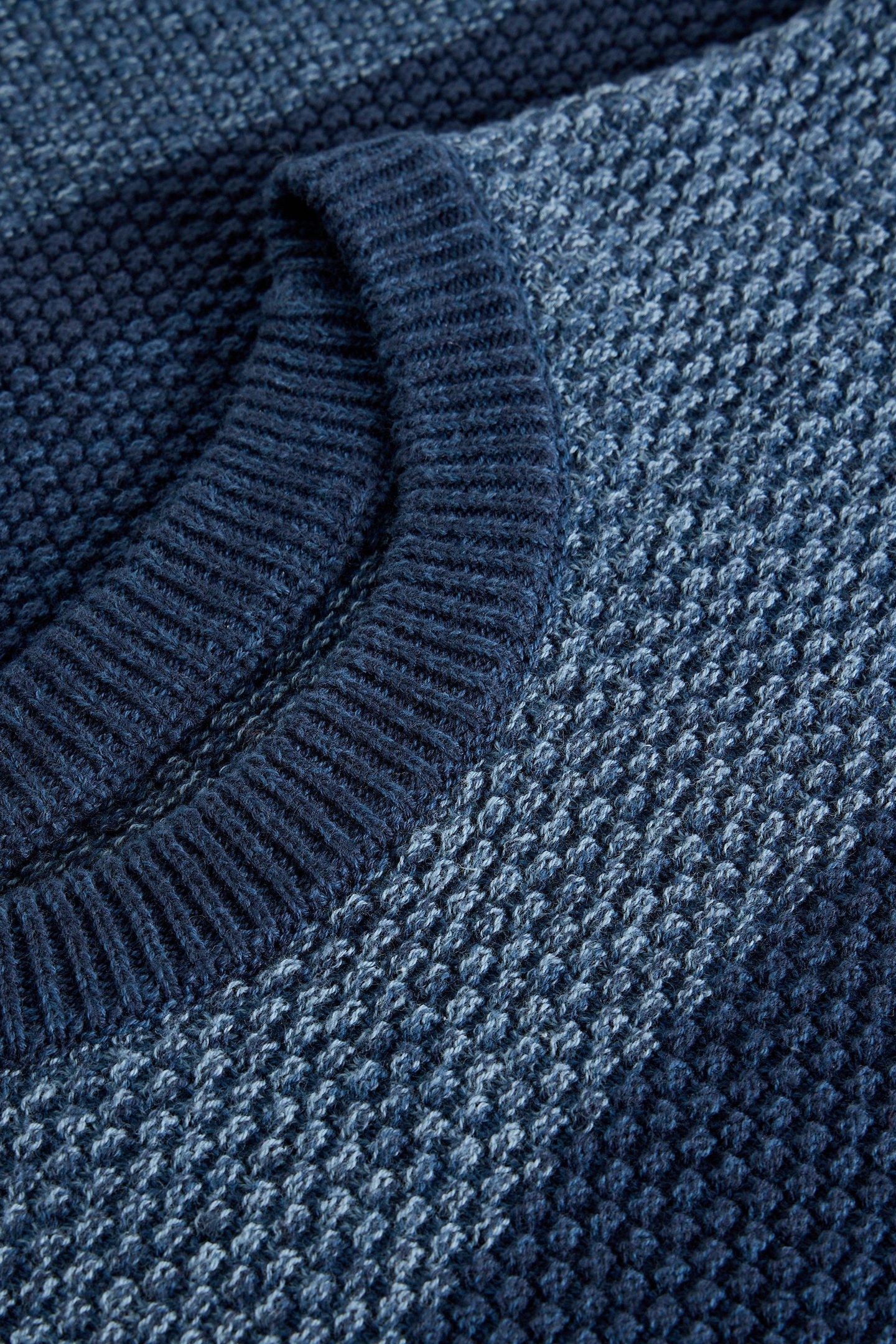 SPACE DYE CREW NAVY MULTI 3