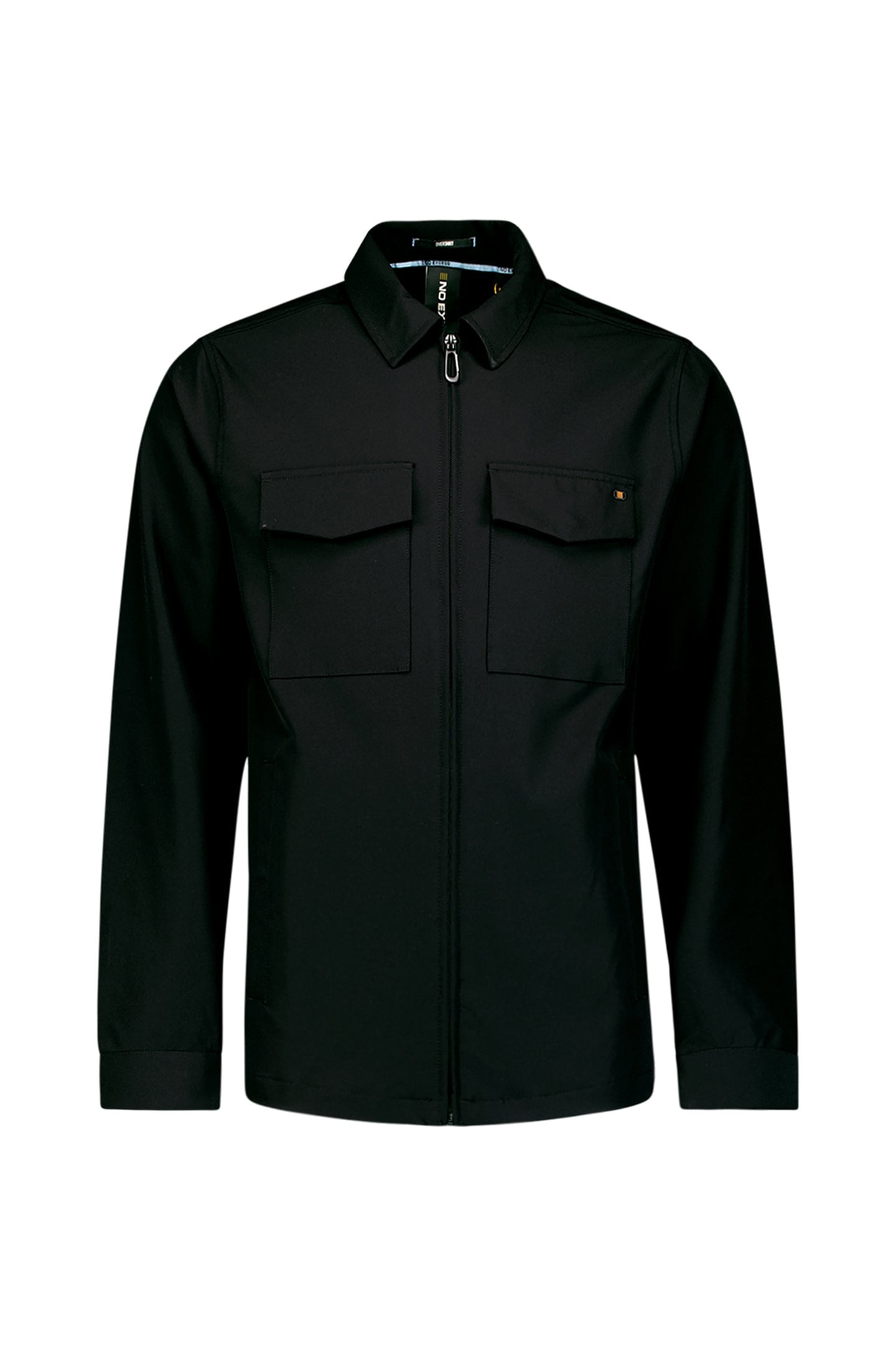 OVERSHIRT FULL ZIPPER STRETCH SEDOC BLACK 4