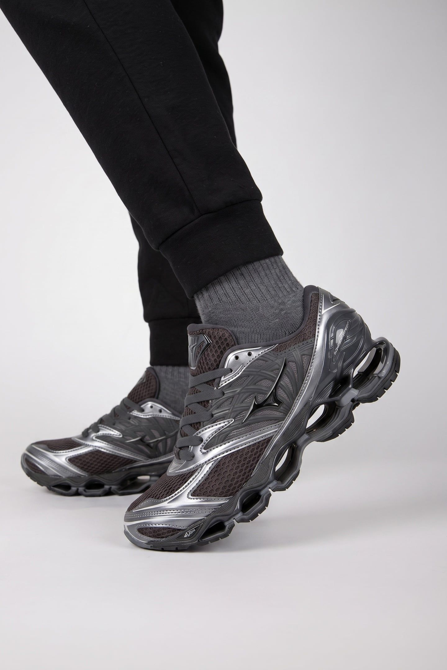 UNISEX SHOE S.L.WAVE PROPHECY LS BLACK SAND/BLACK/METALLIC G 3