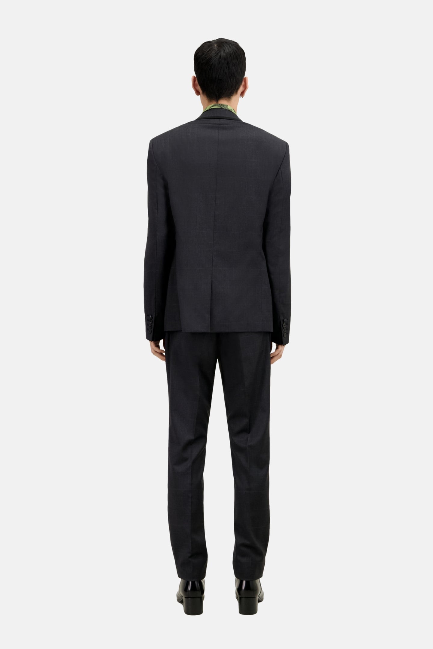 SUIT JACKET WITH DETAILS DARK GREY 3
