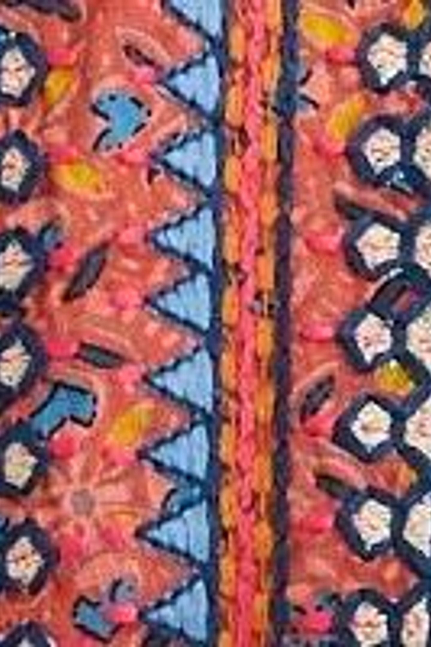 ABIGAIL EMBROIDERED TOP PINK MULTI 4