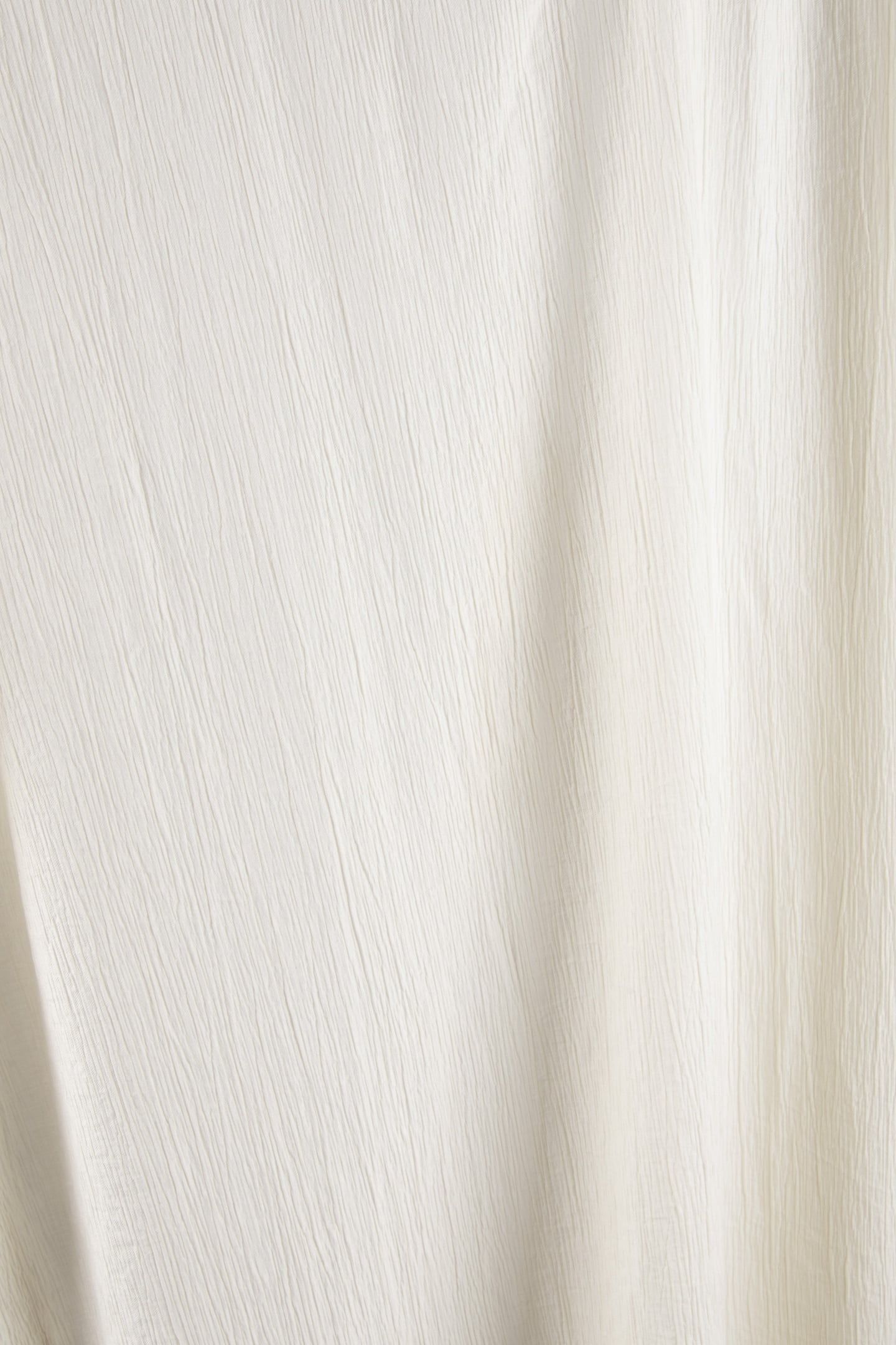 ZELIA CRINKLED ECOVERO DRESS WHITE 4