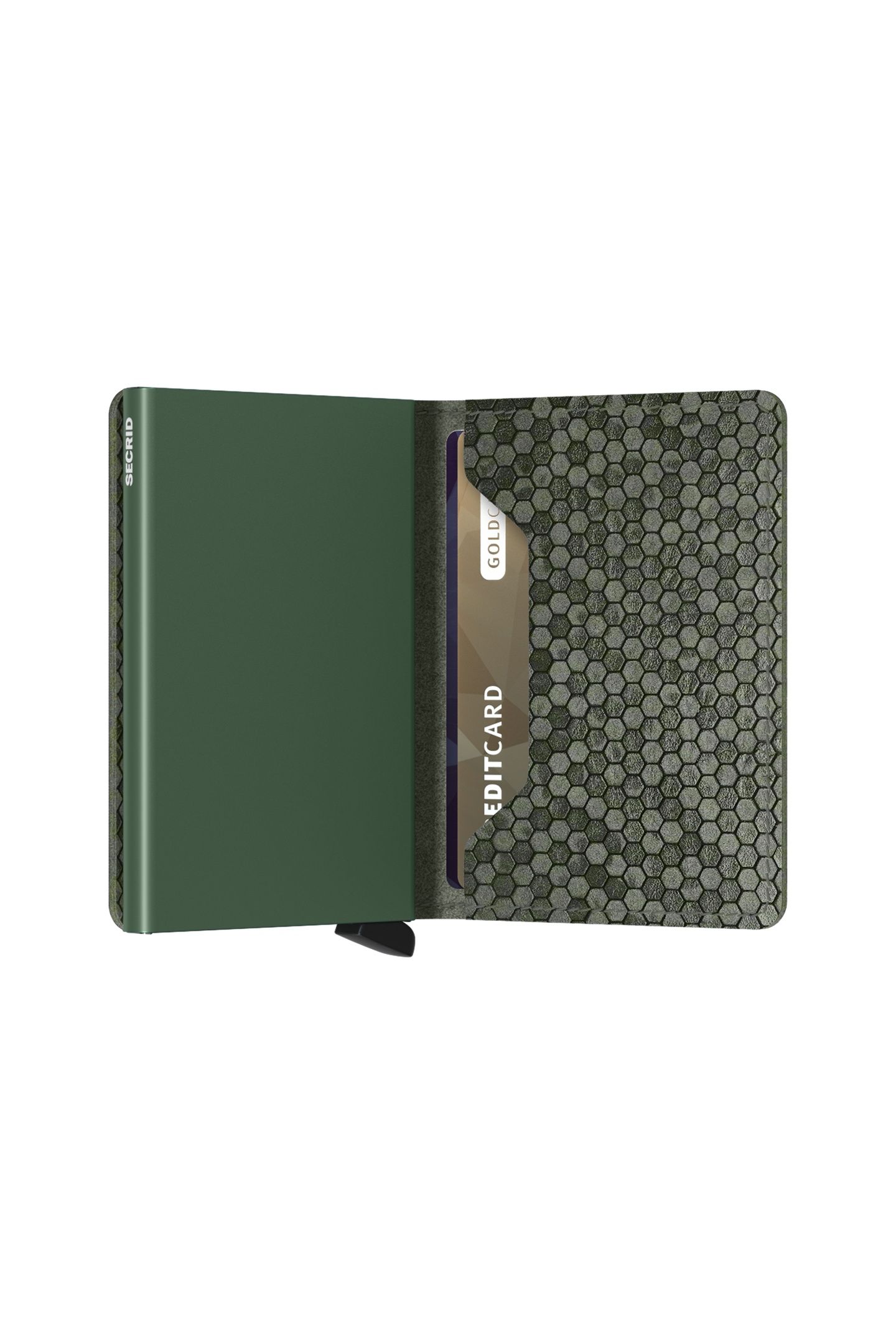 UNISEX SLIMWALLET HEXAGON GREEN 3