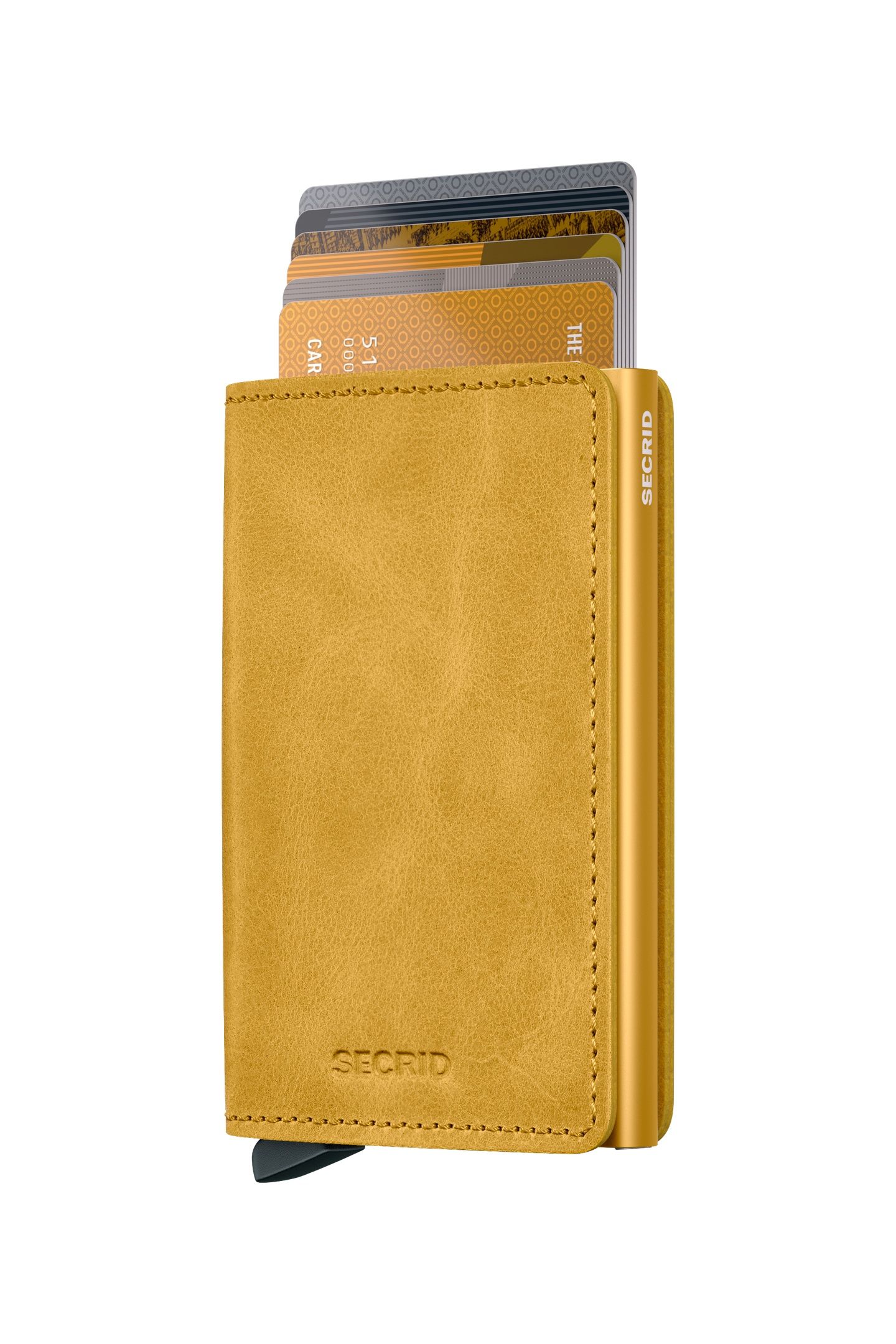 UNISEX SLIMWALLET VINTAGE YELLOW 2