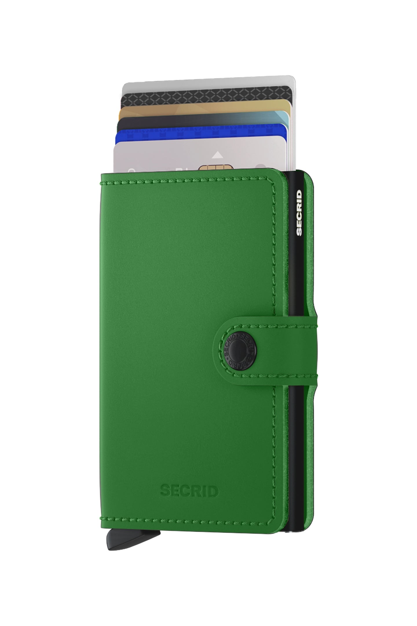 UNISEX MINIWALLET MATTE BRIGHT GREEN 2