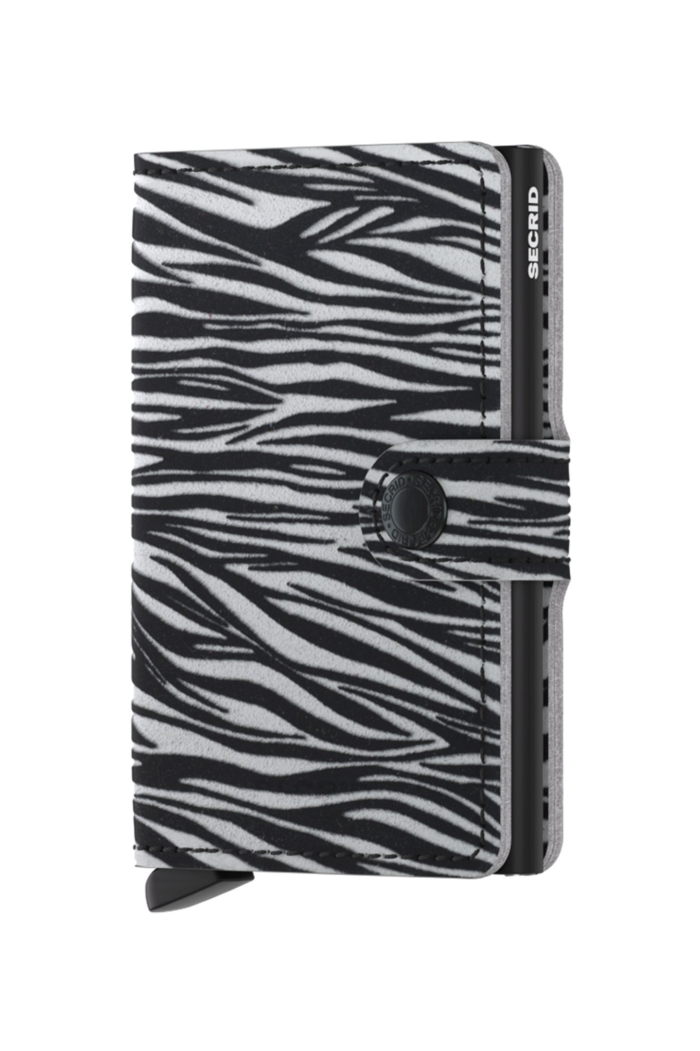 UNISEX MINIWALLET ZEBRA LIGHT GREY 1