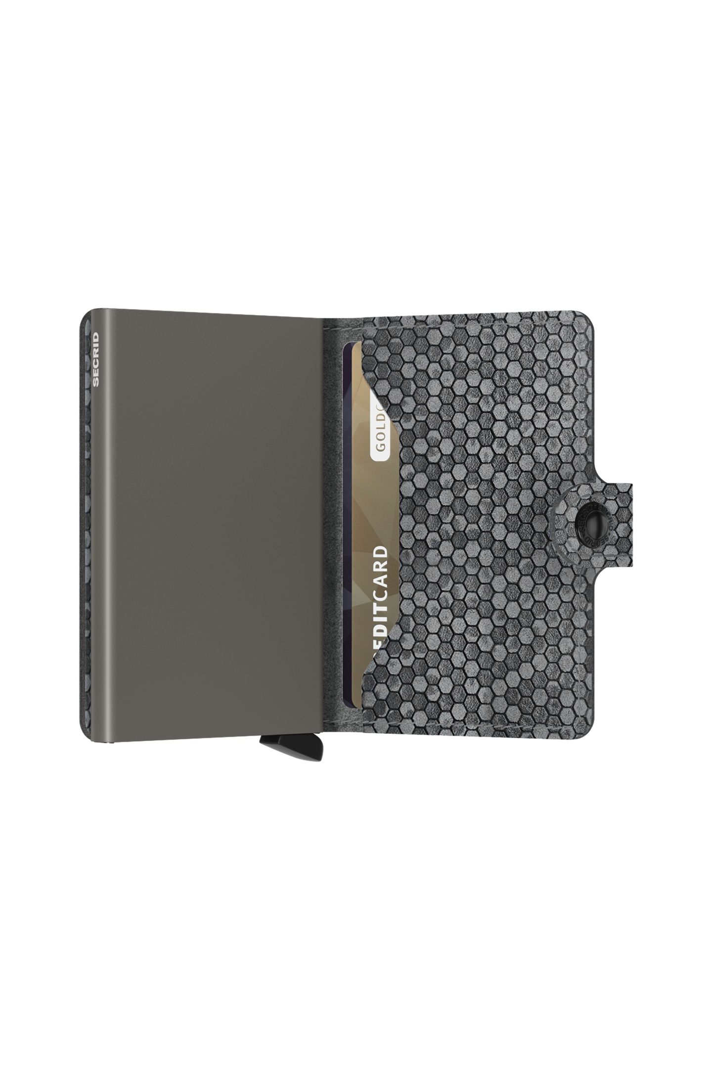 UNISEX MINIWALLET HEXAGON GREY 3