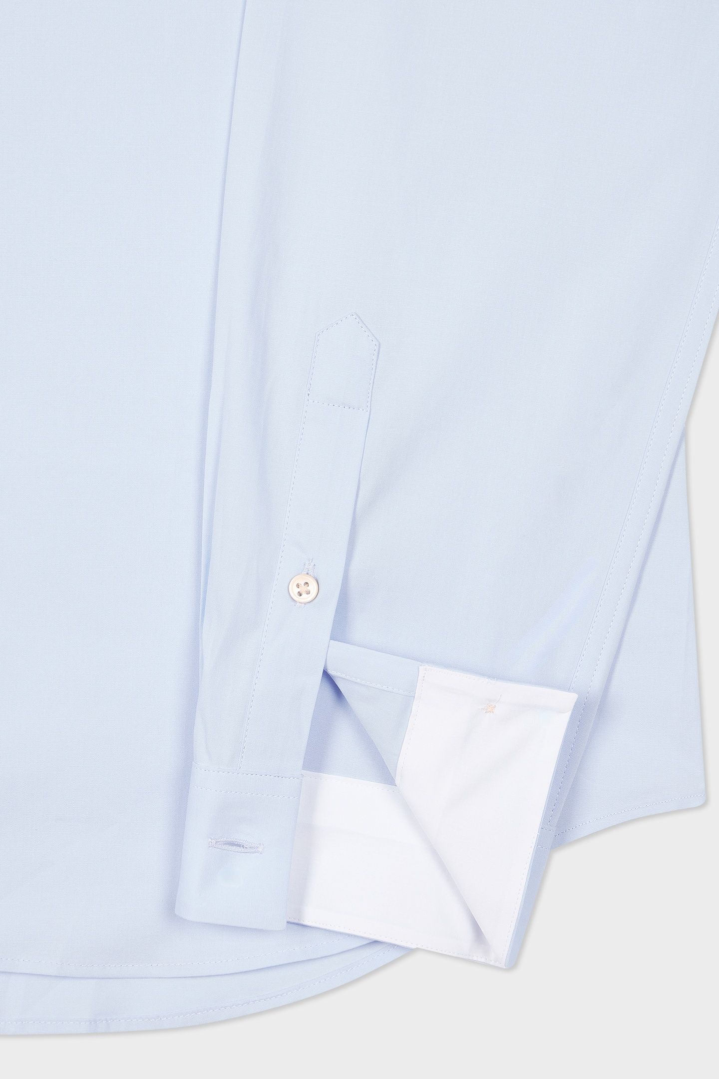 MENS LS TAILORED FIT SHIRT LINE ZEB LIGHT BLUE 3