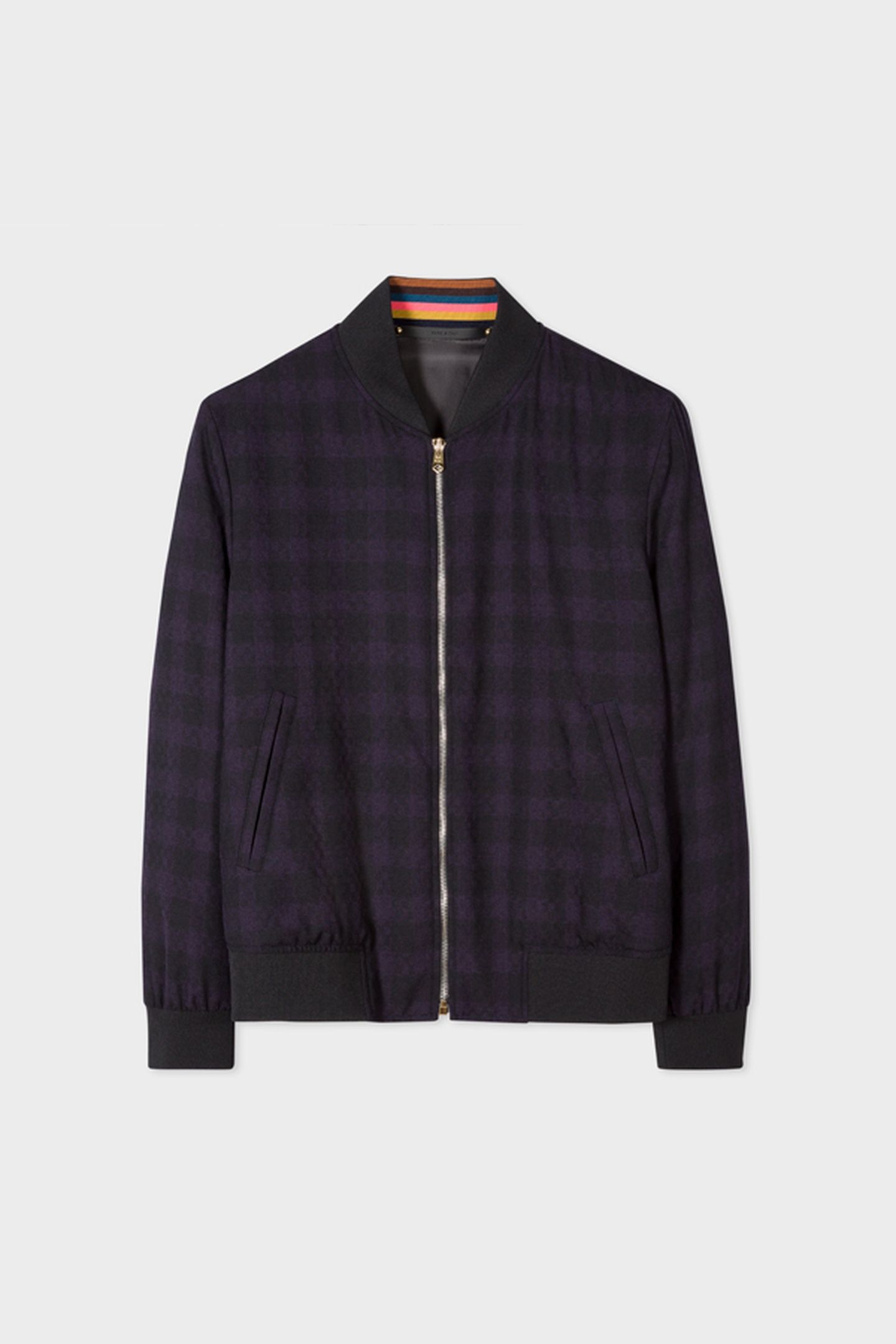 GENTS CASUAL BOMBER MAUVE 1