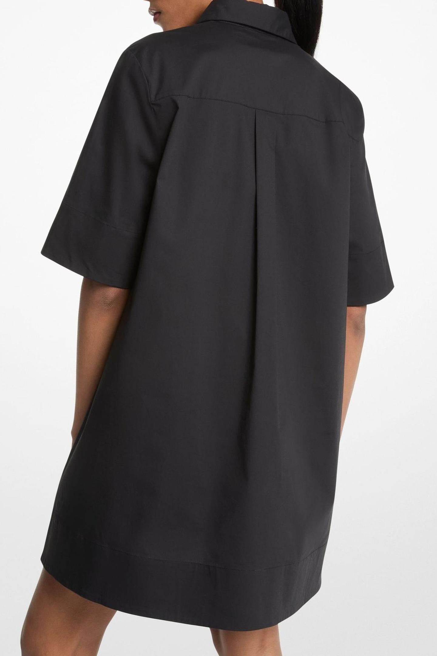 SS SHIRT DRESS BLACK 2
