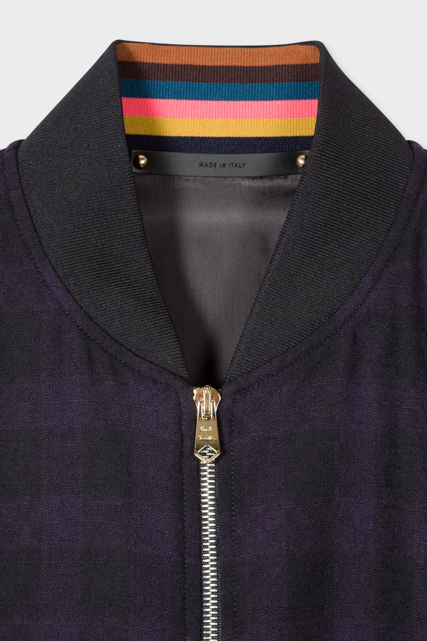 GENTS CASUAL BOMBER MAUVE 4
