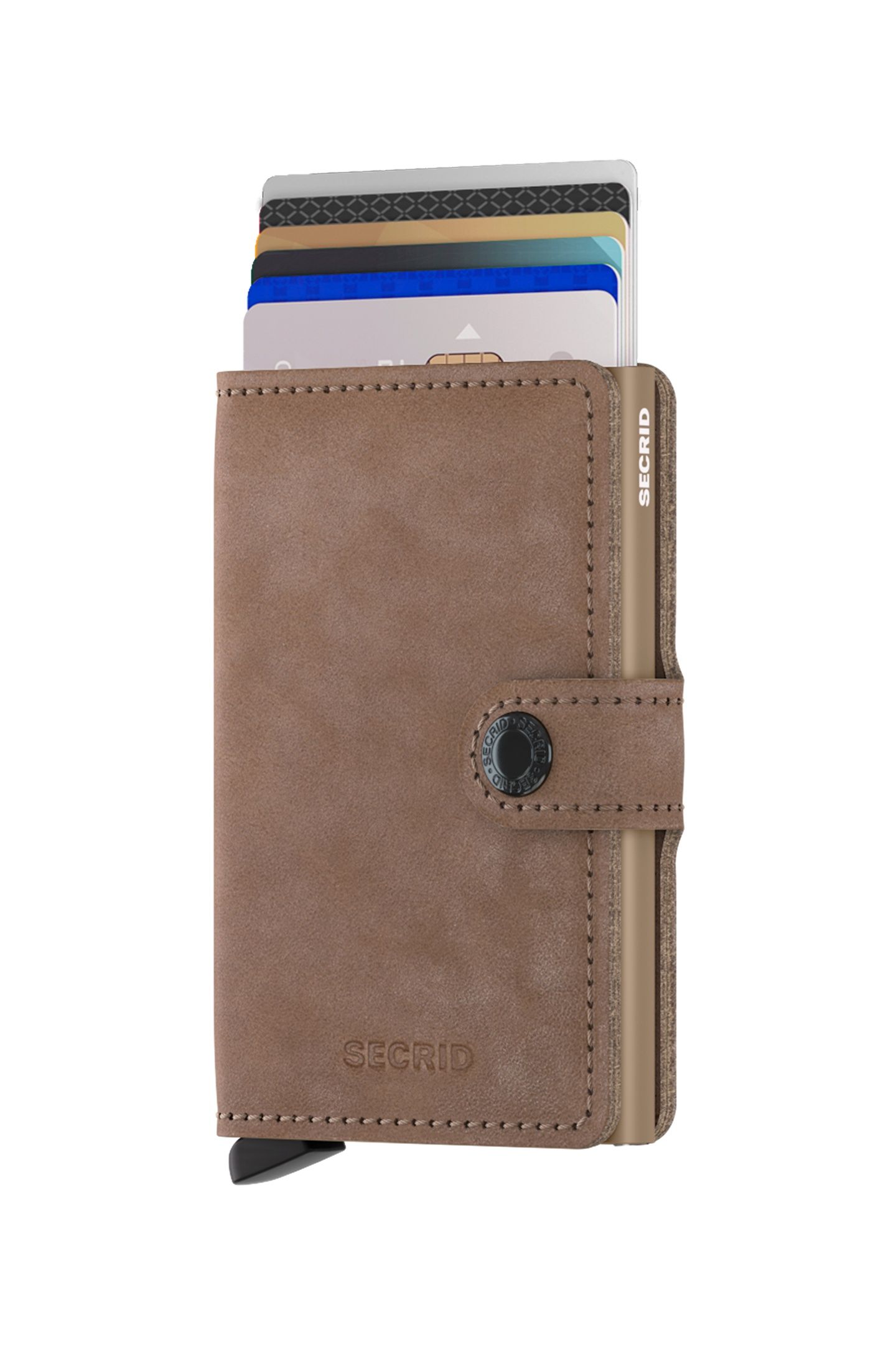 UNISEX MINIWALLET VINTAGE TAUPE 2