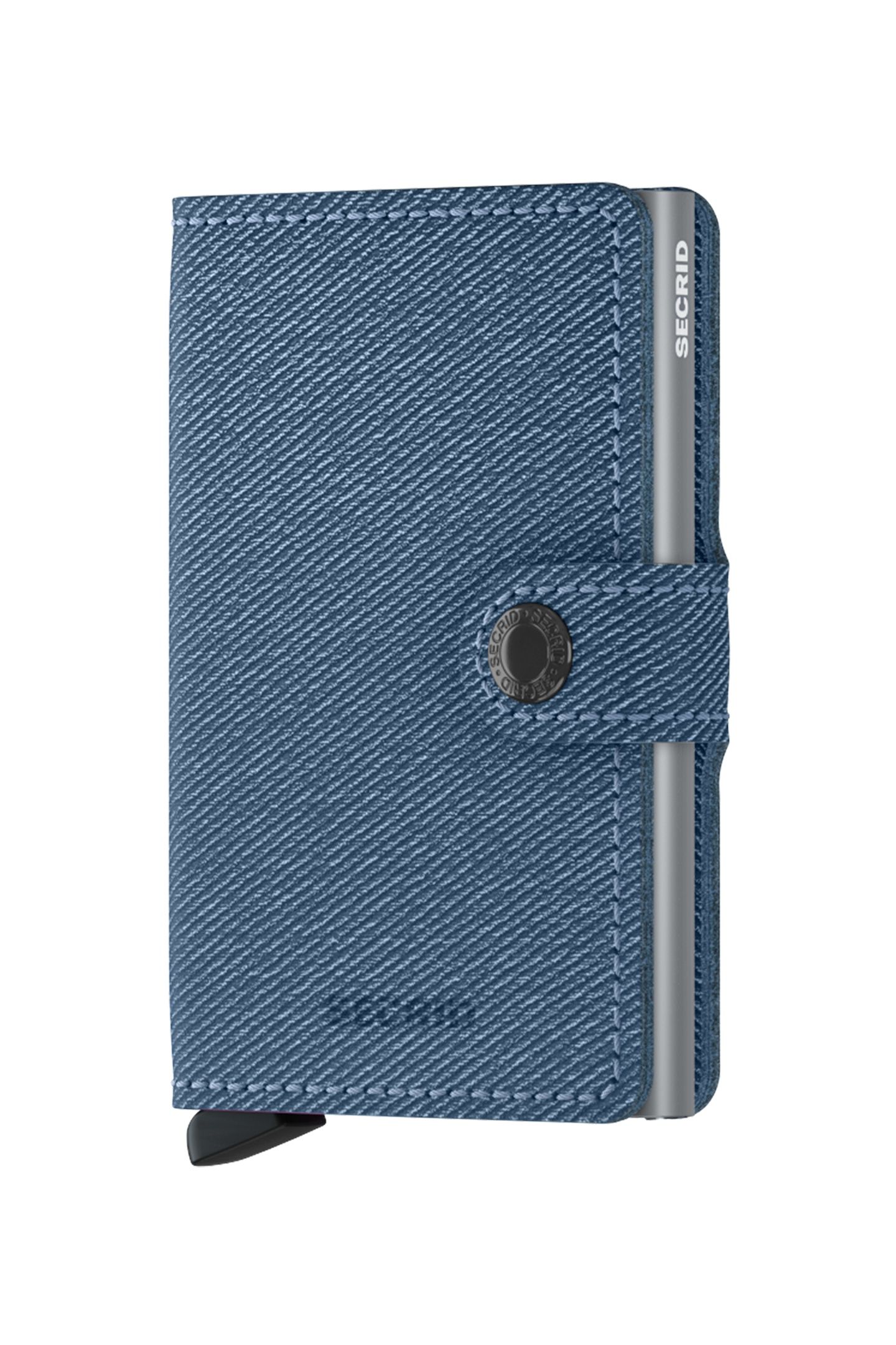 UNISEX MINIWALLET TWIST JEANS BLUE 1