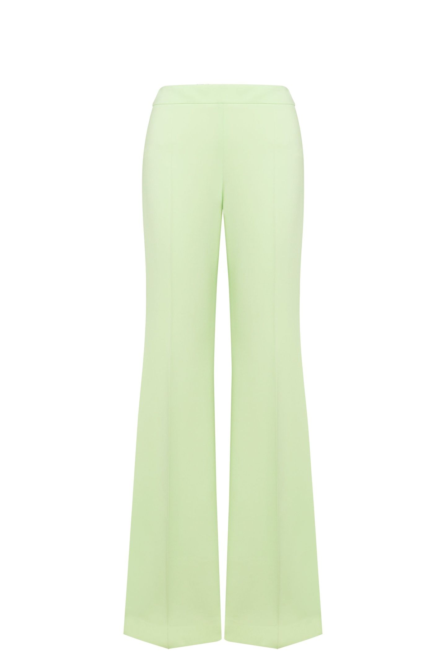 60'S CADY FLARED TROUSERS GREEN 3