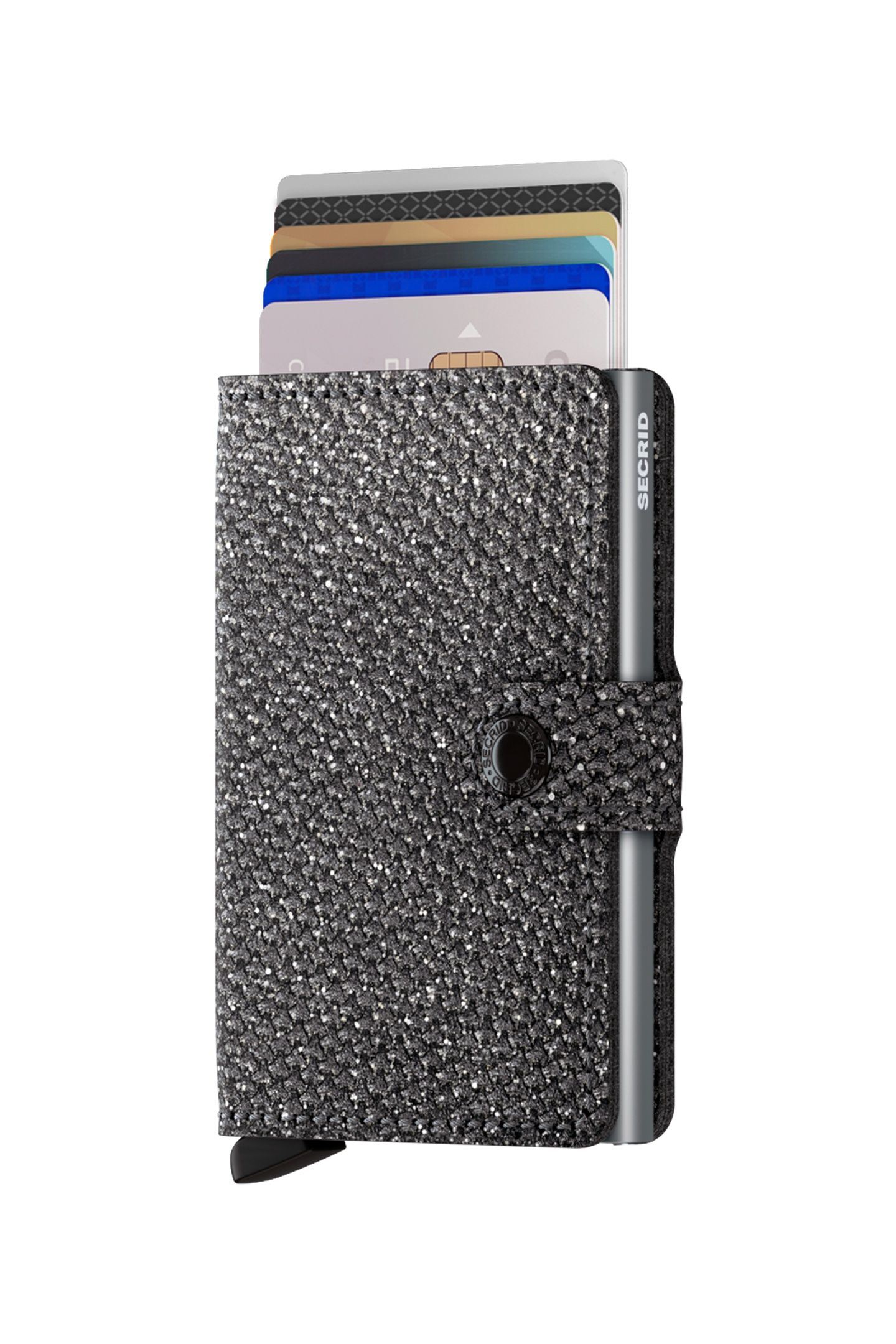 UNISEX MINIWALLET SPARKLE SILVER 2