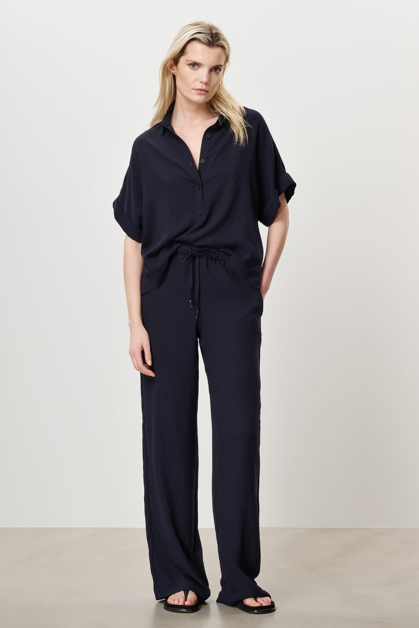 AIDEN POLO TOP INK BLUE 3