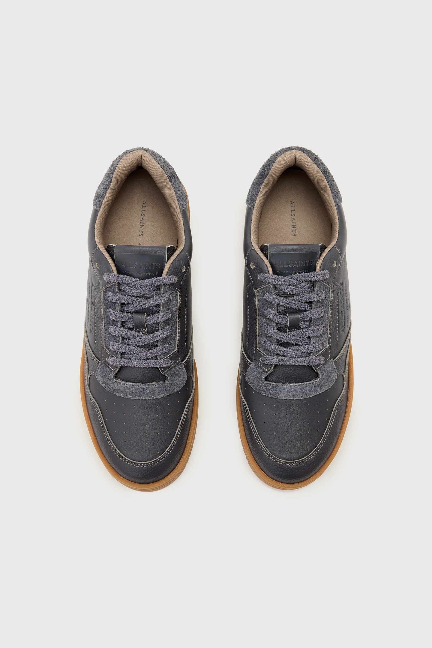 REGAN LOW TOP CHARCOAL GREY/GUM 3
