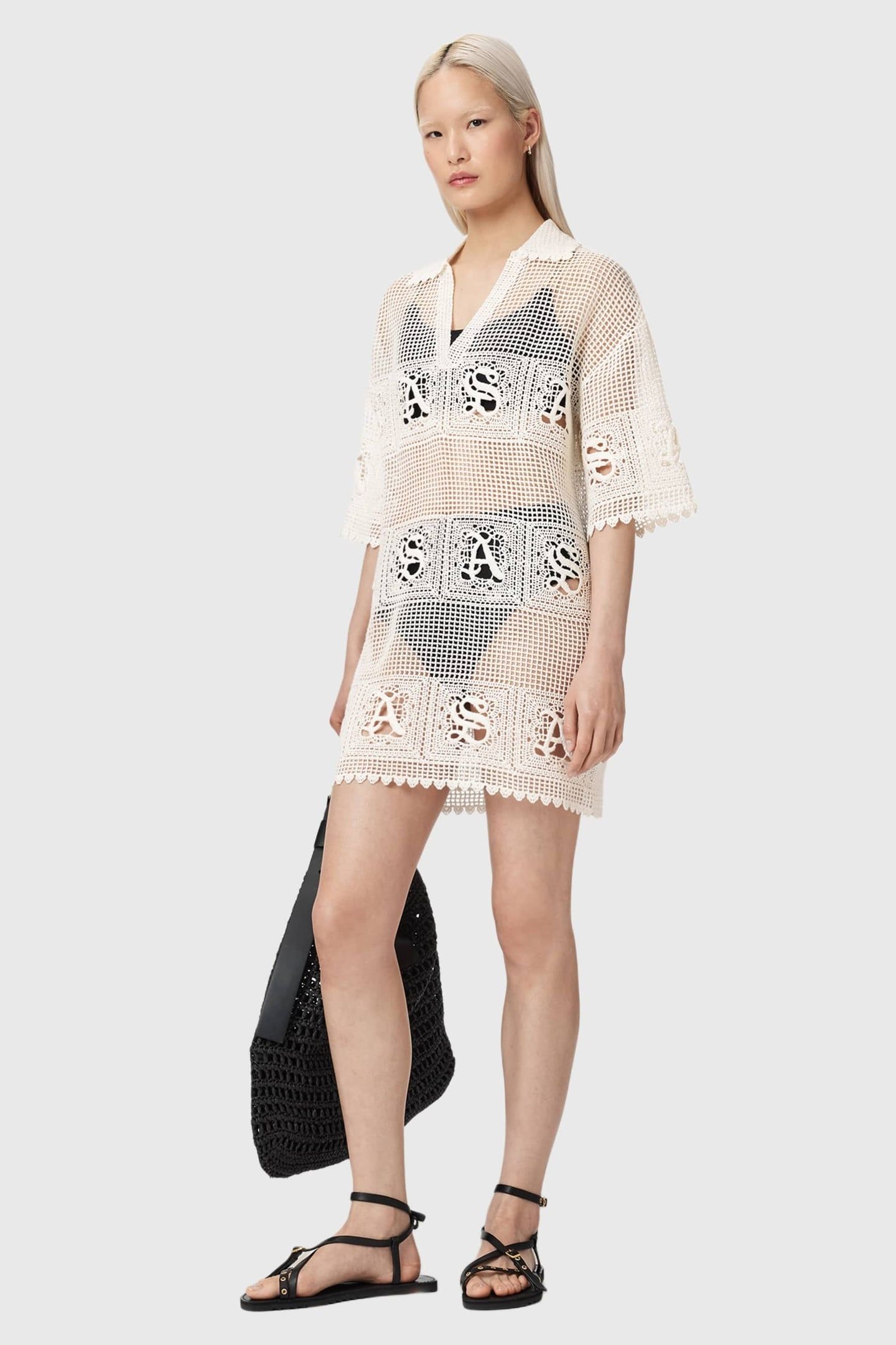 KYRA MINI DRESS CHALK WHITE 3
