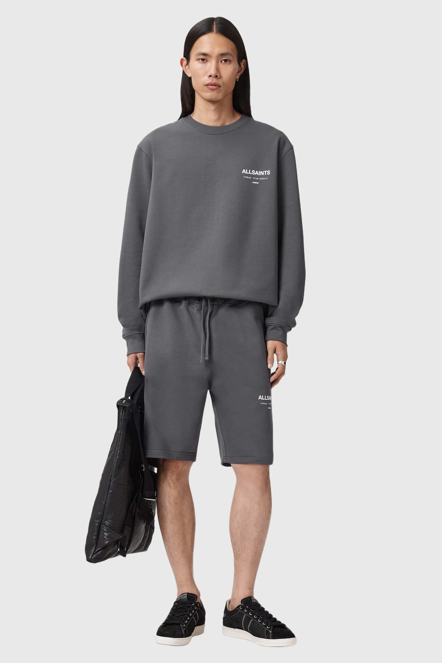 UNDRGRND SWEATSHORT DARK STEEL BLUE 1