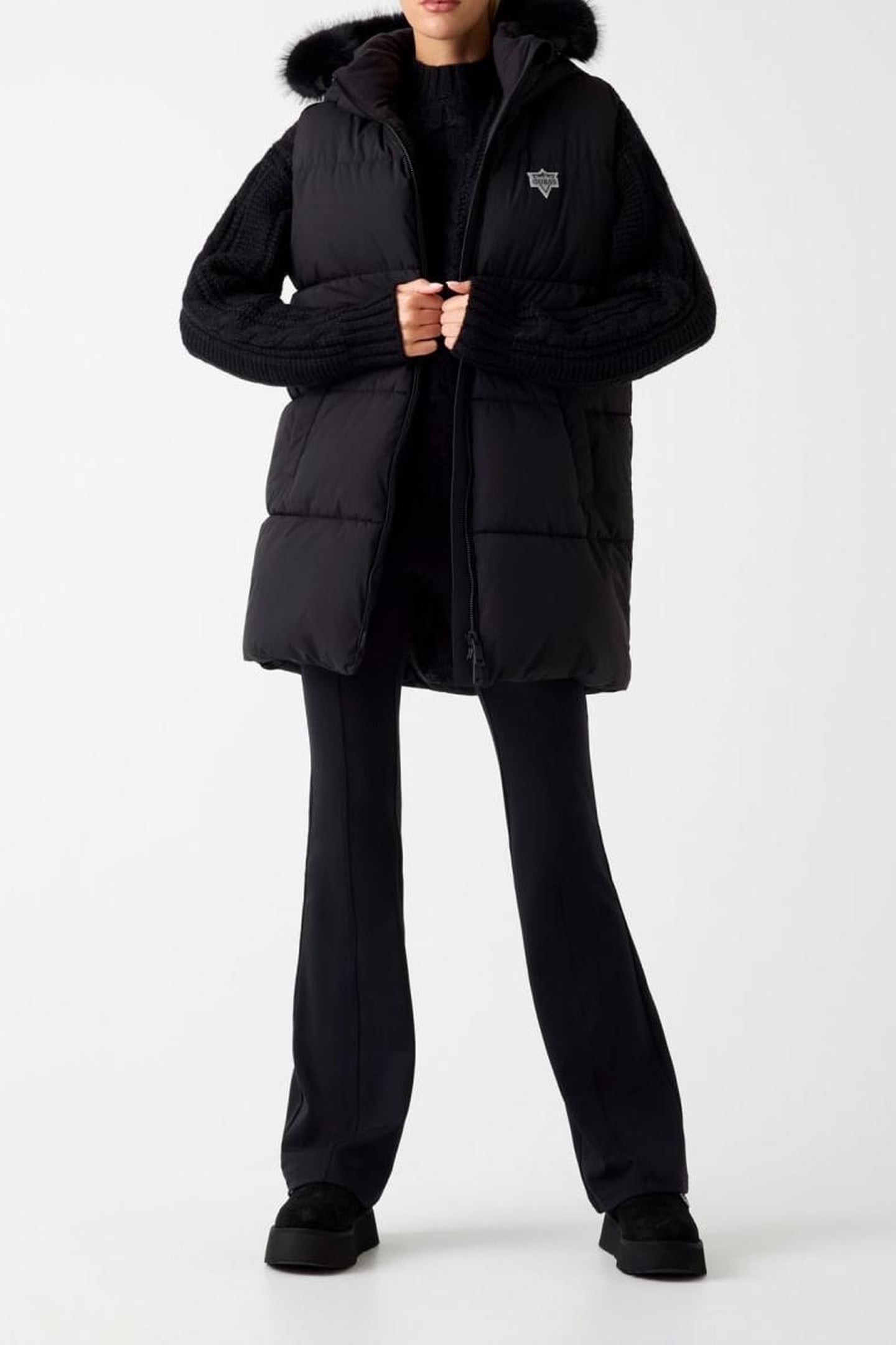 KATRINA SKI HOODY VE JET BLACK A996 3