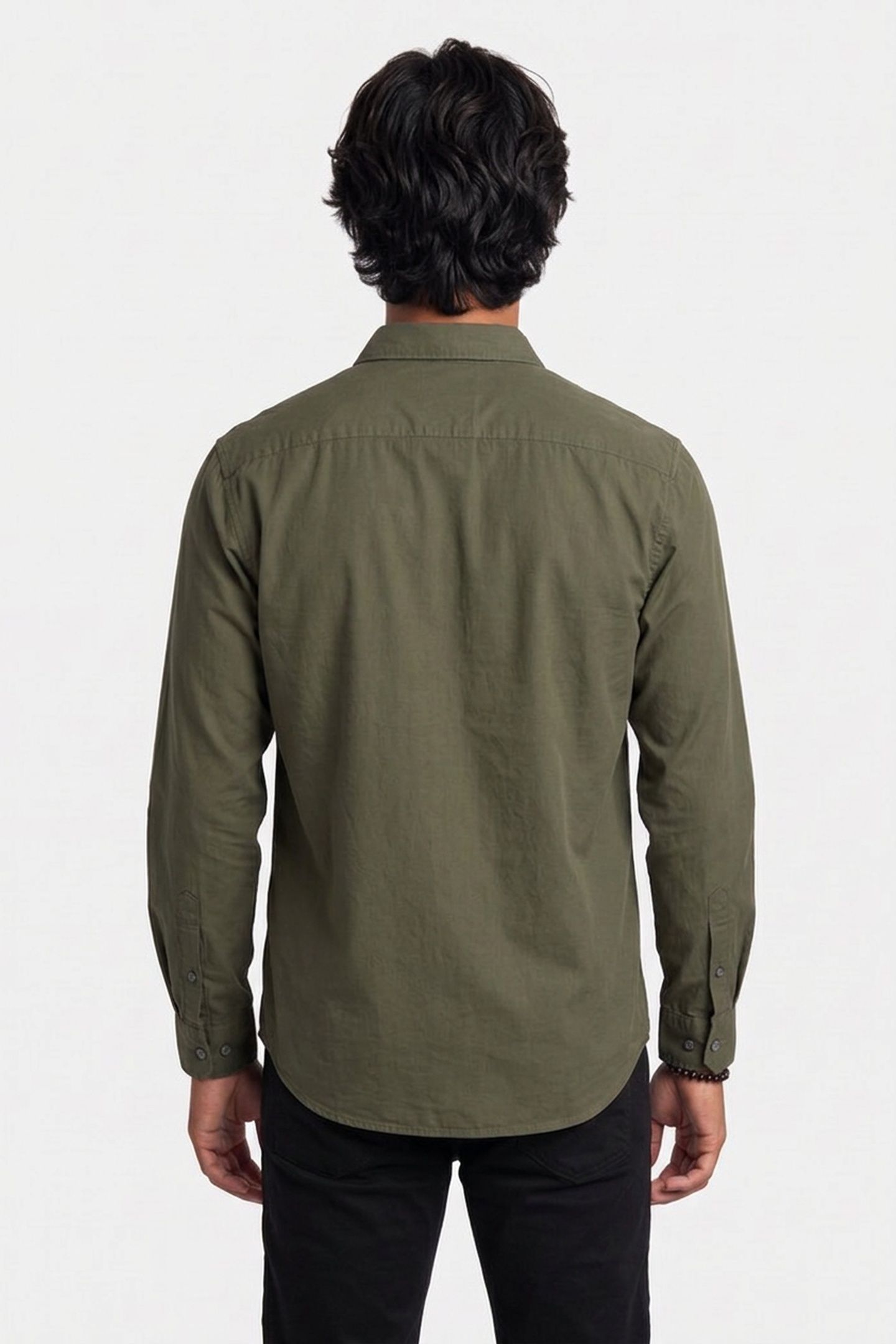 BARD COTTON OXFORD GREEN 2
