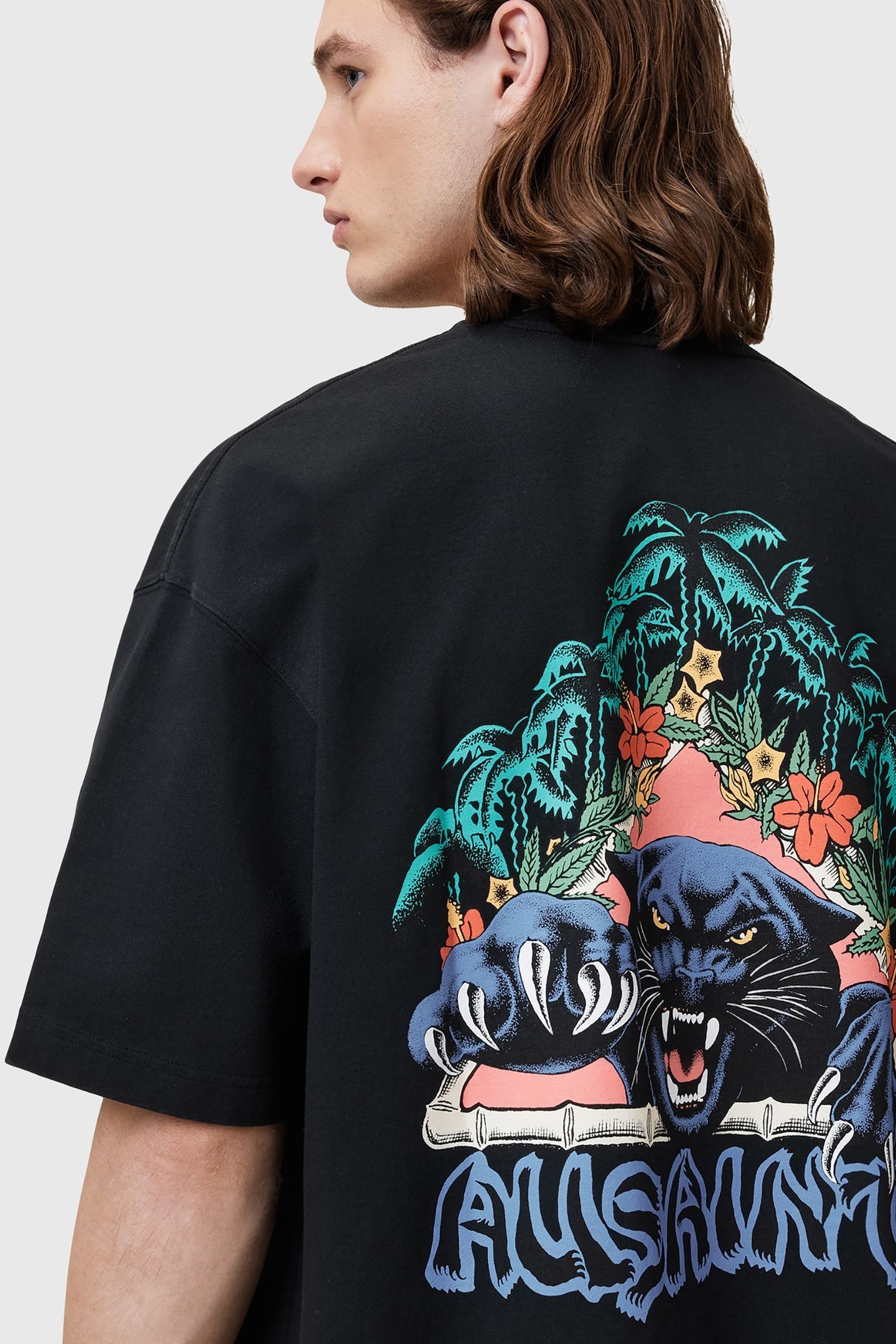 POUNCE SS CREW WASHED BLACK 7