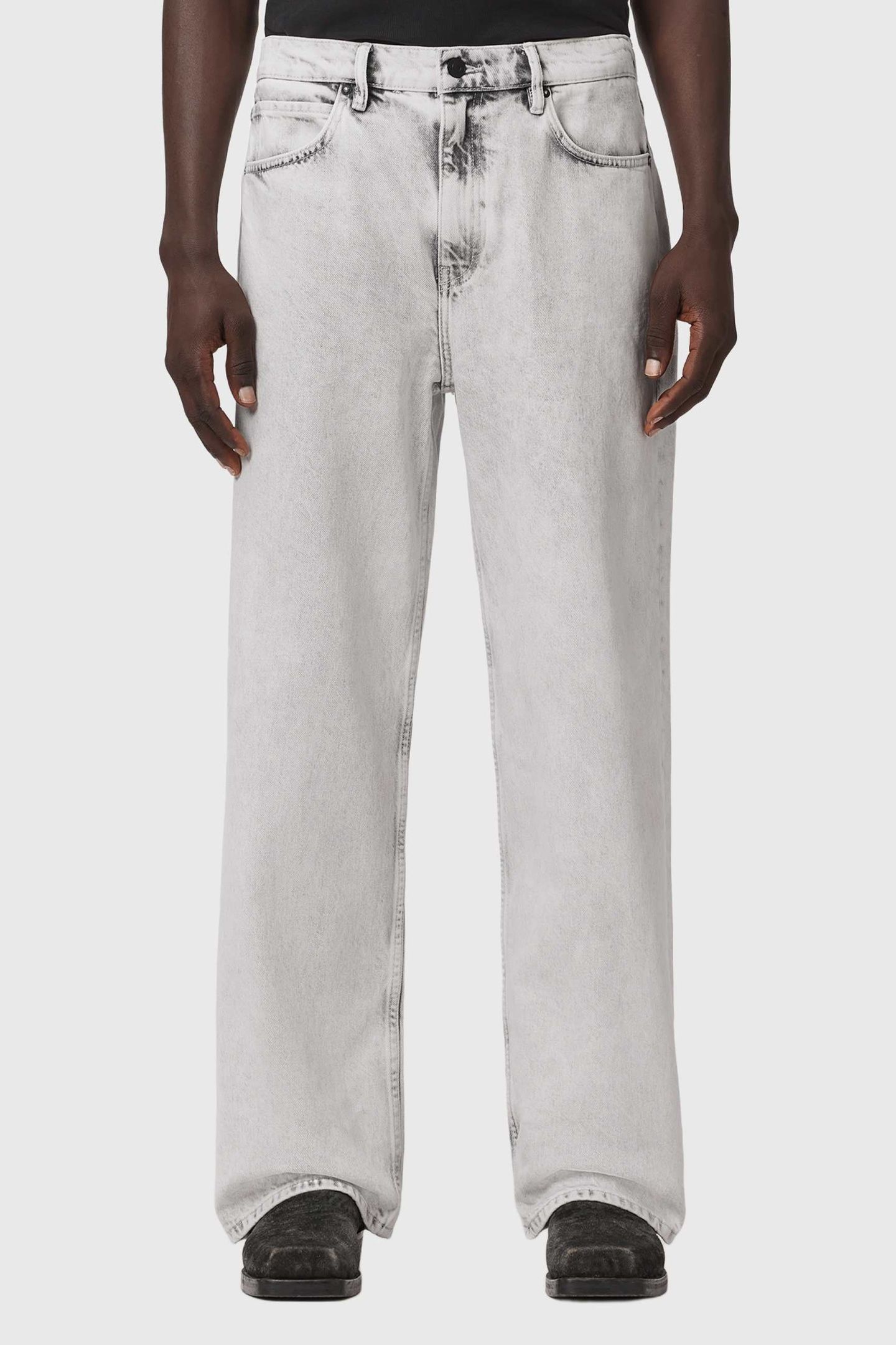 LENNY JEAN BLEACHED GREY 4