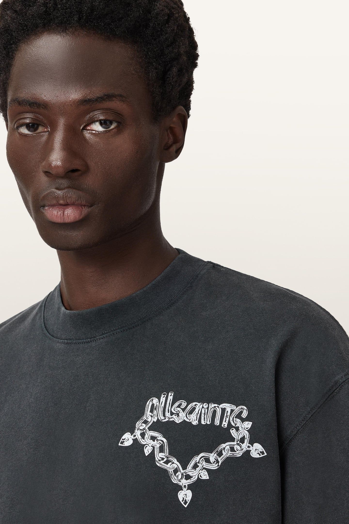 DRIP SS CREW WASHED BLACK 8