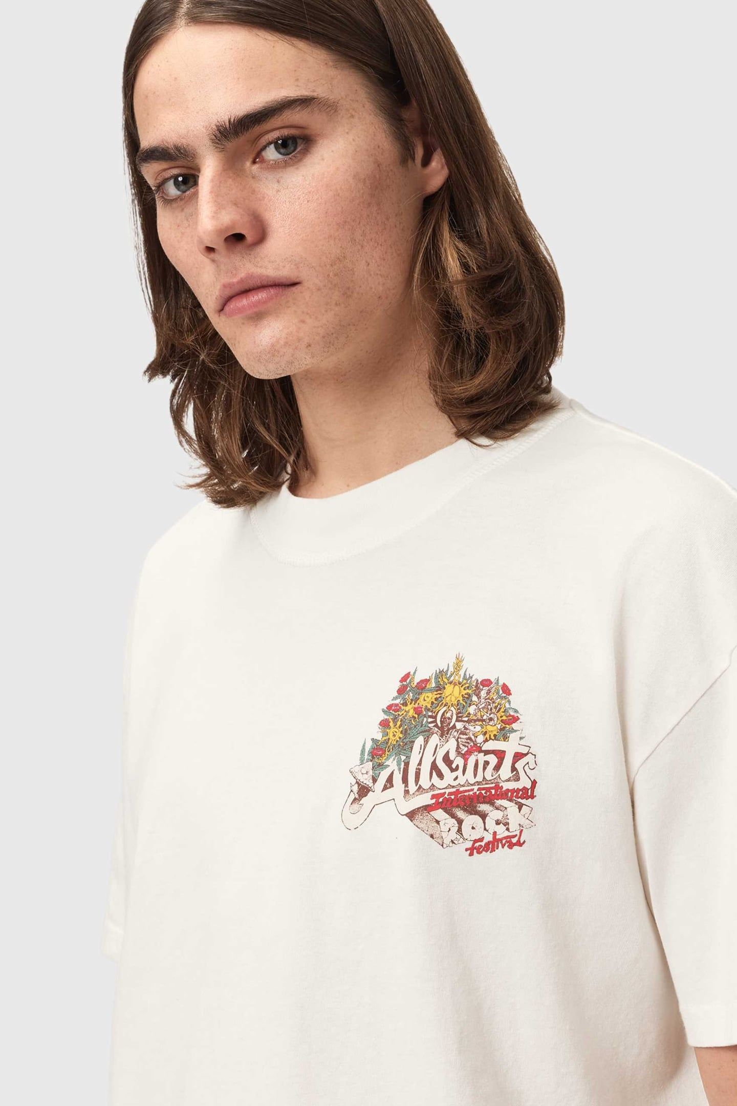 ROQUE SS CREW CHALK WHITE 7