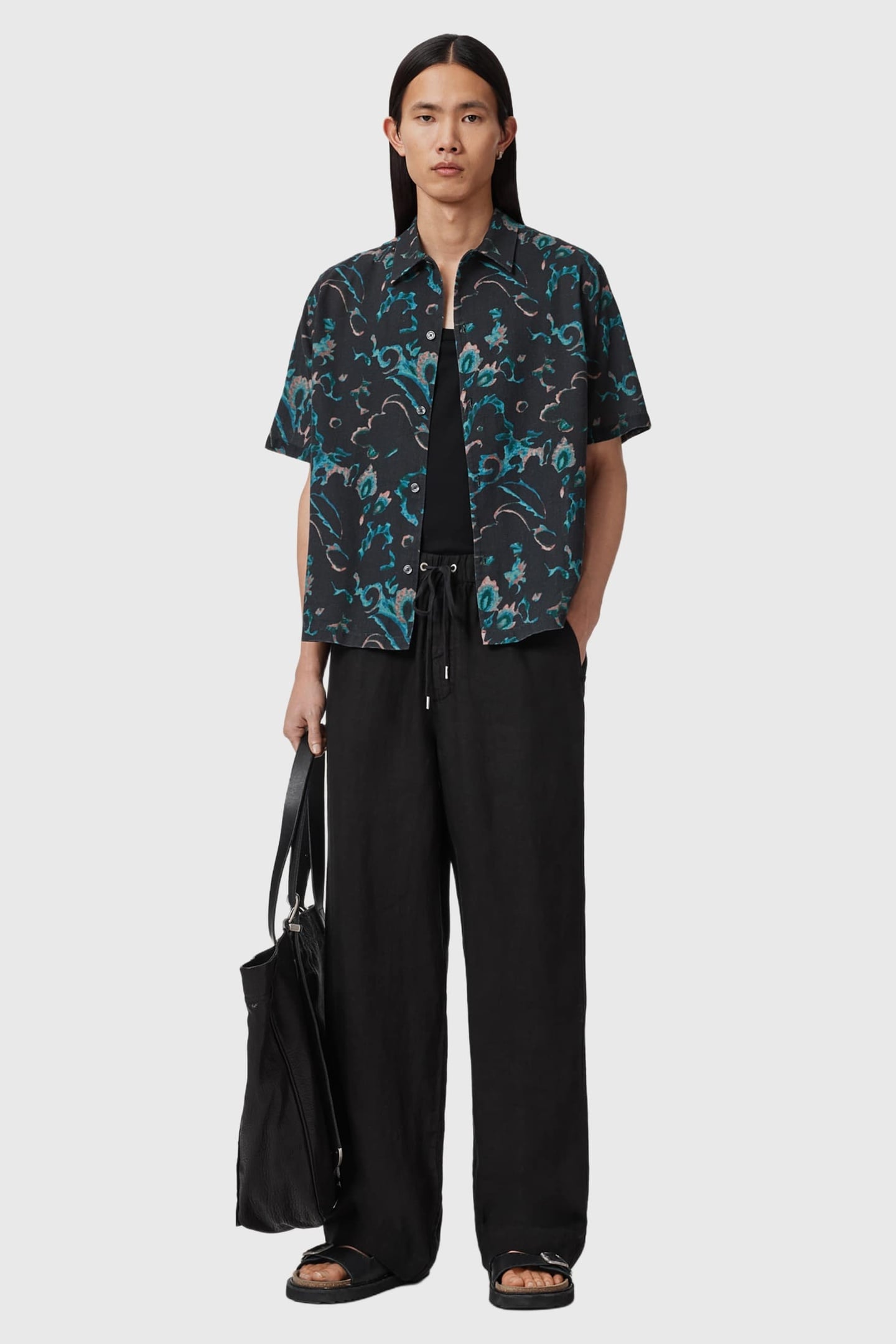FORTUNE SS SHIRT AQUA BLUE 5