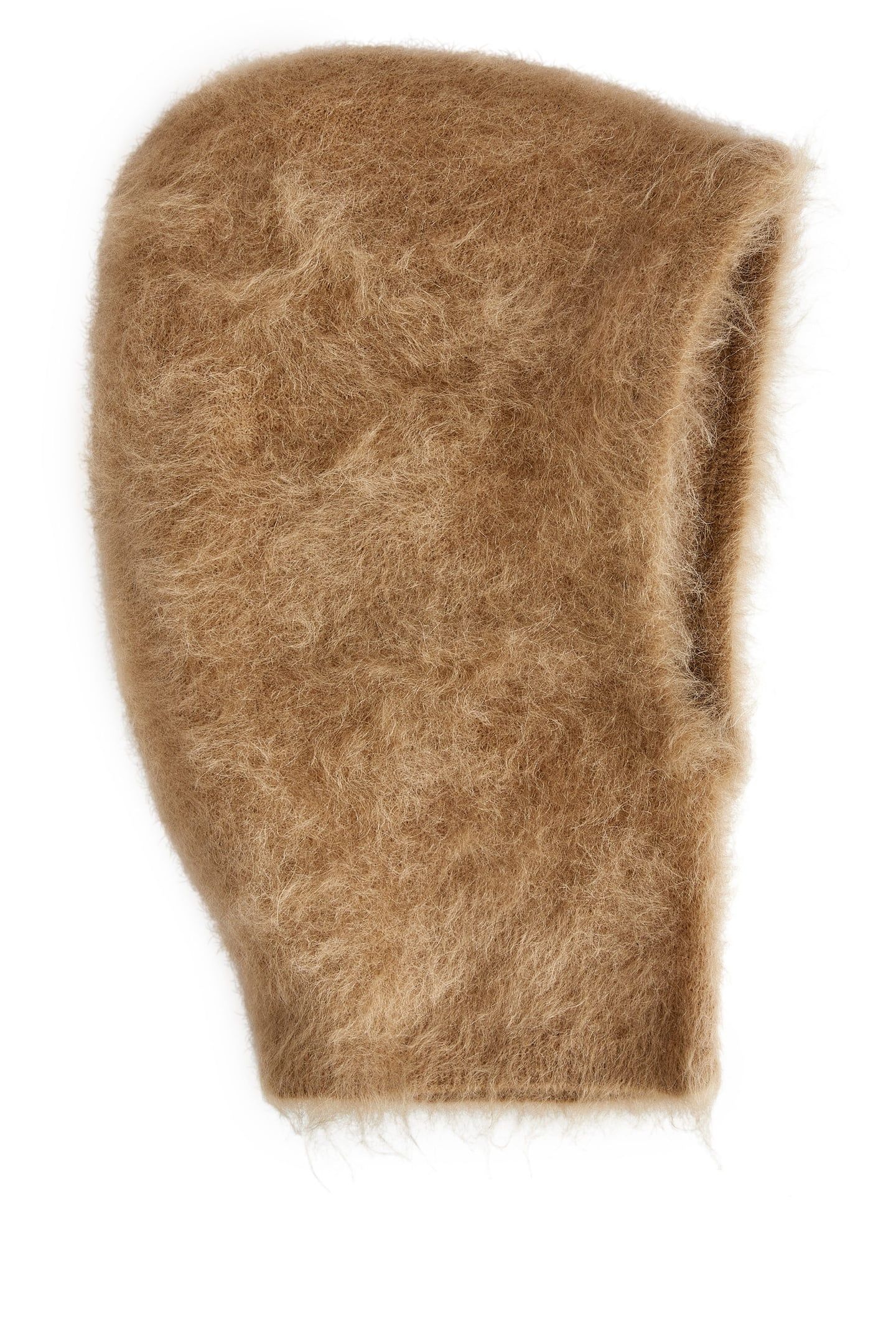 ANI HAIRY HOOD BEIGE 1