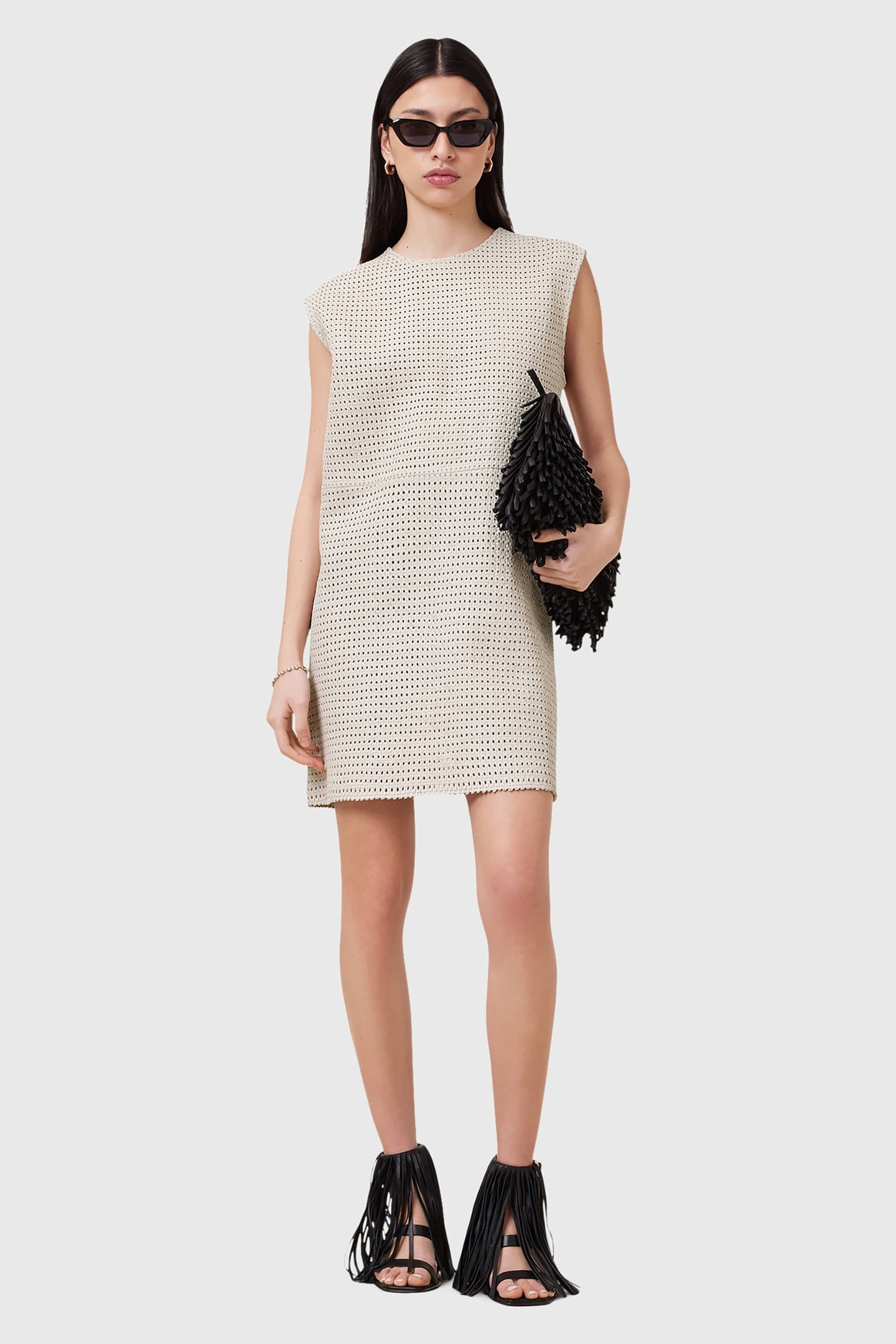 NESSA LEA DRESS OFF WHITE 6