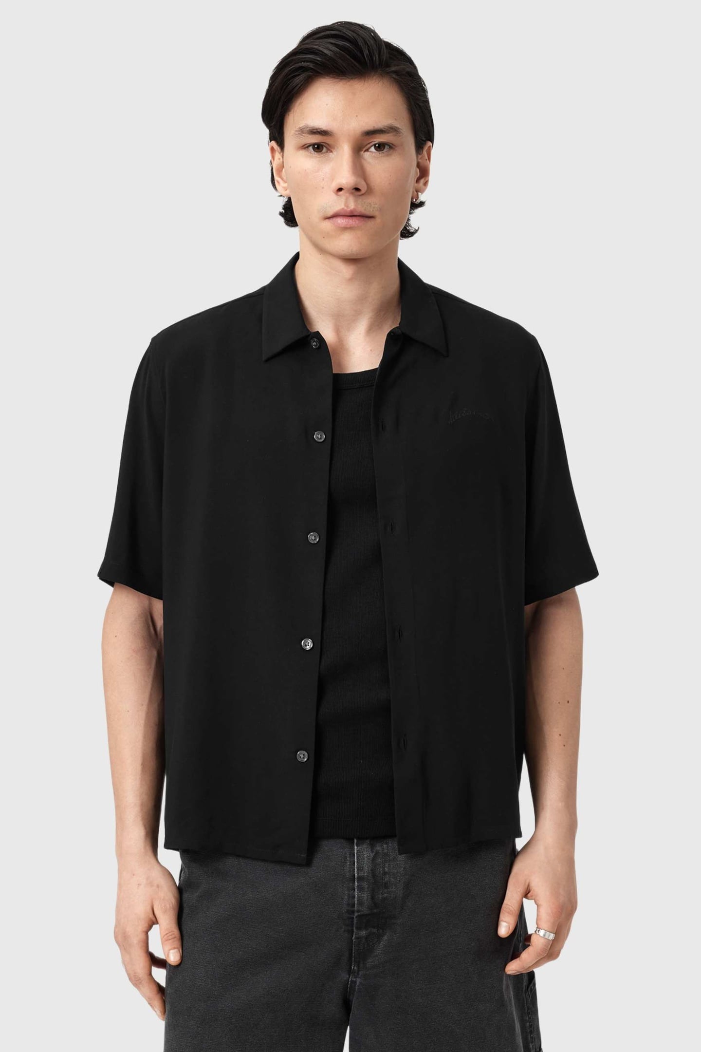 BARON SS SHIRT JET BLACK 6
