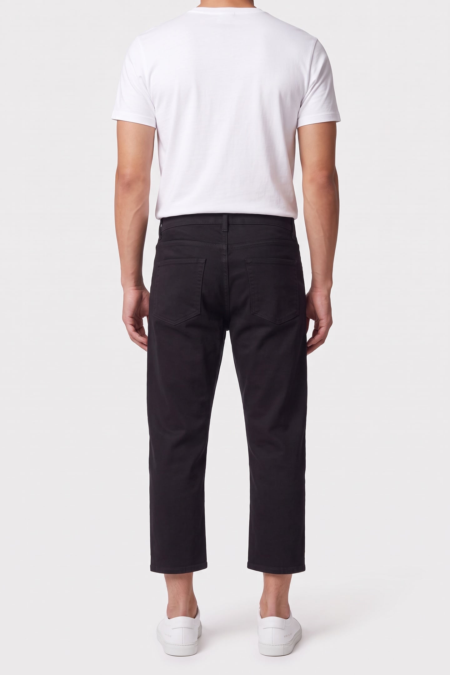 EDDIE REGULAR CROP FIT DENIM BLACK 2
